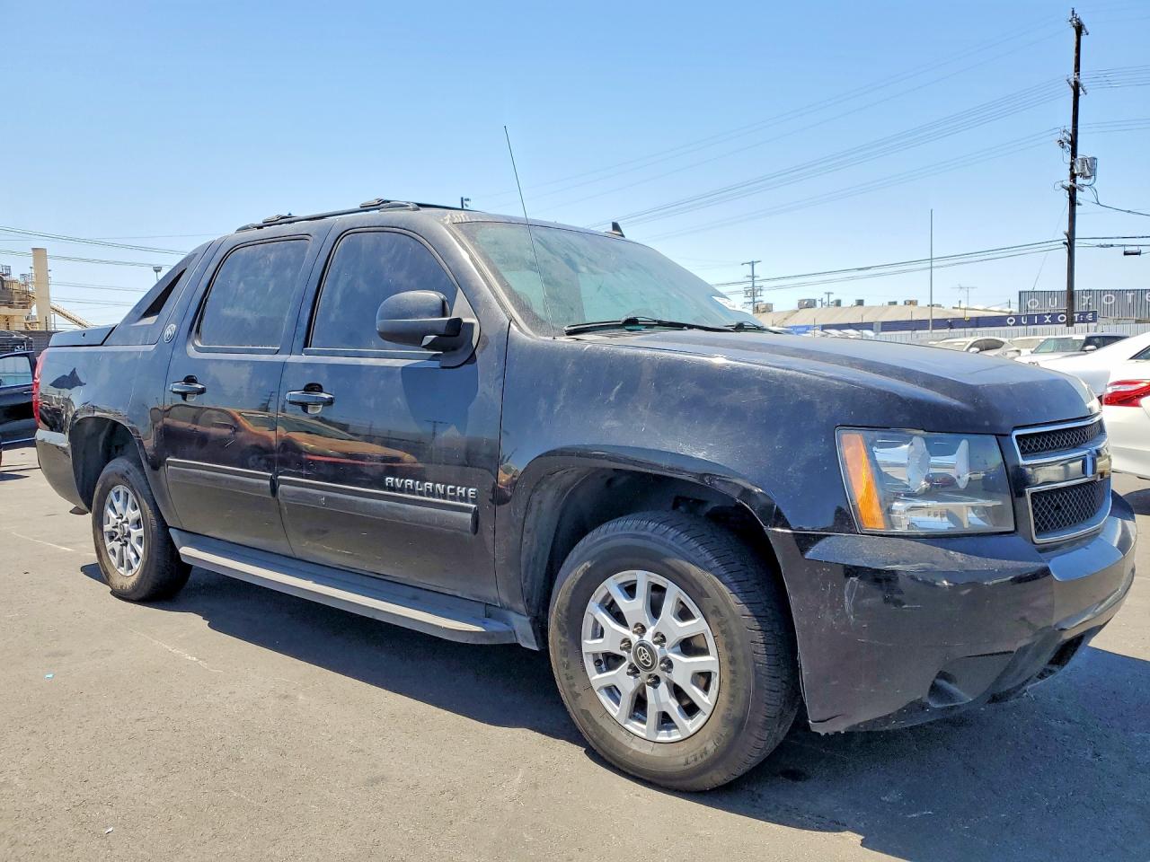 2013 Chevrolet Avalanche Ls Black vin: 3GNMCEE00DG210539