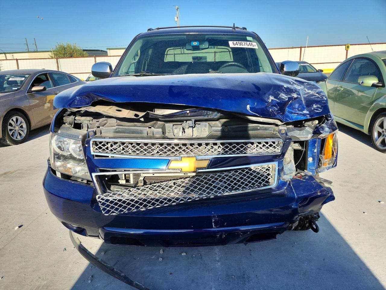 2013 Chevrolet Avalanche Ls Blue vin: 3GNMCEE02DG223339