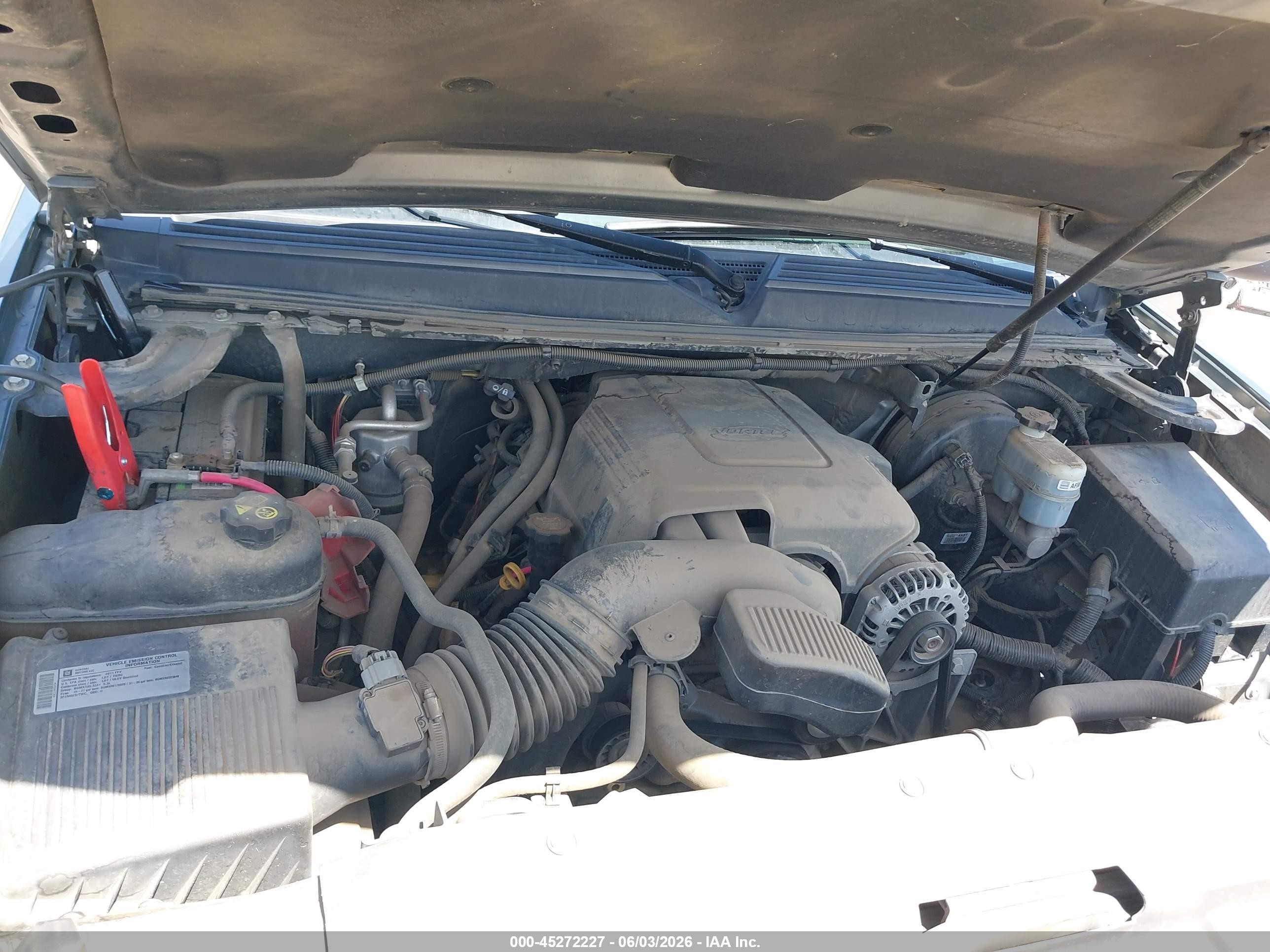 2011 Chevrolet Avalanche 1500 Ls Серый vin: 3GNMCEE03BG144565