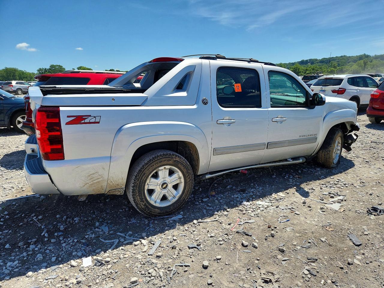 2013 Chevrolet Avalanche Lt Silver vin: 3GNMCFE03DG176005