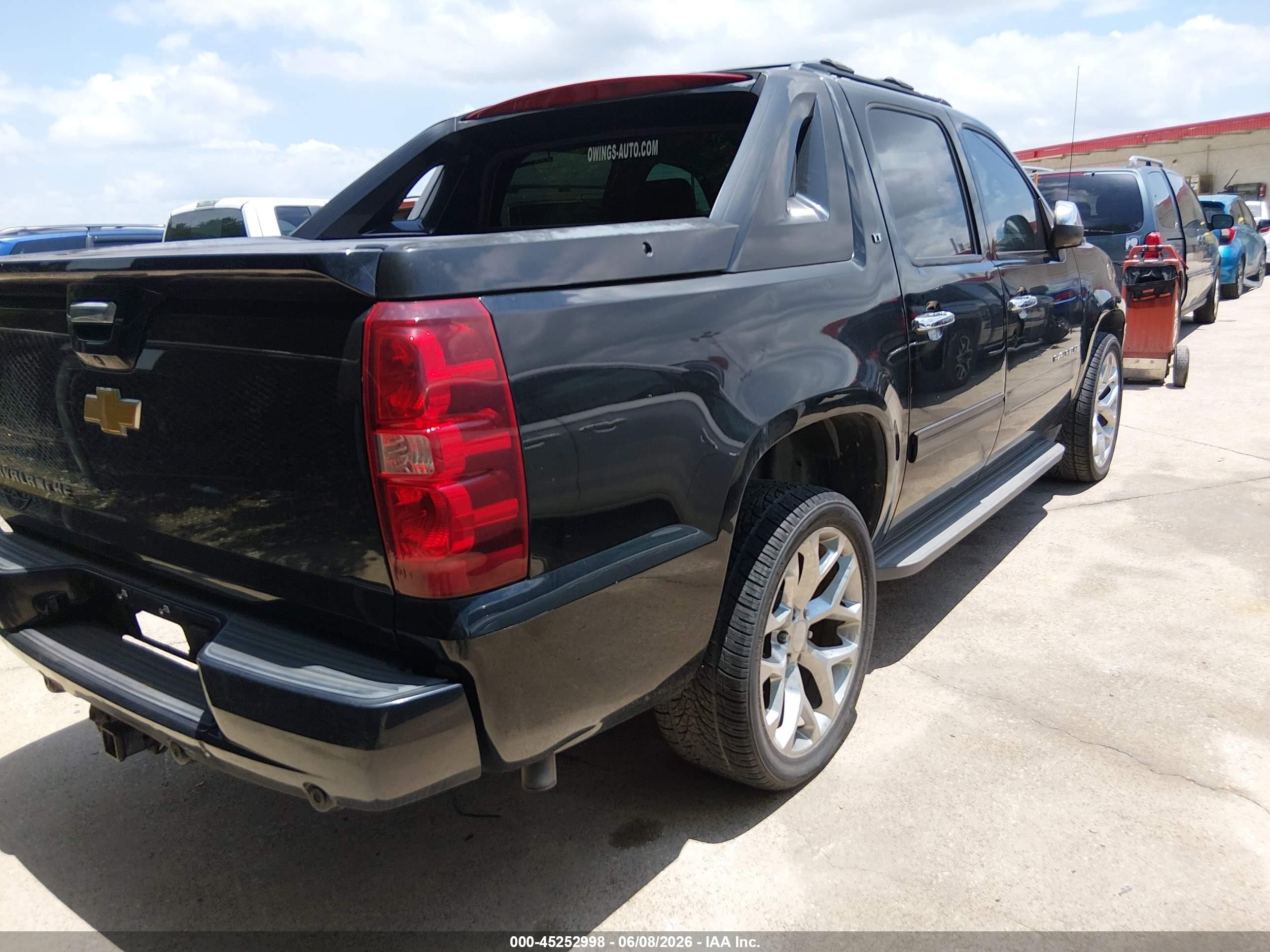 2012 Chevrolet Avalanche 1500 Lt1 Black vin: 3GNMCFE04CG278220