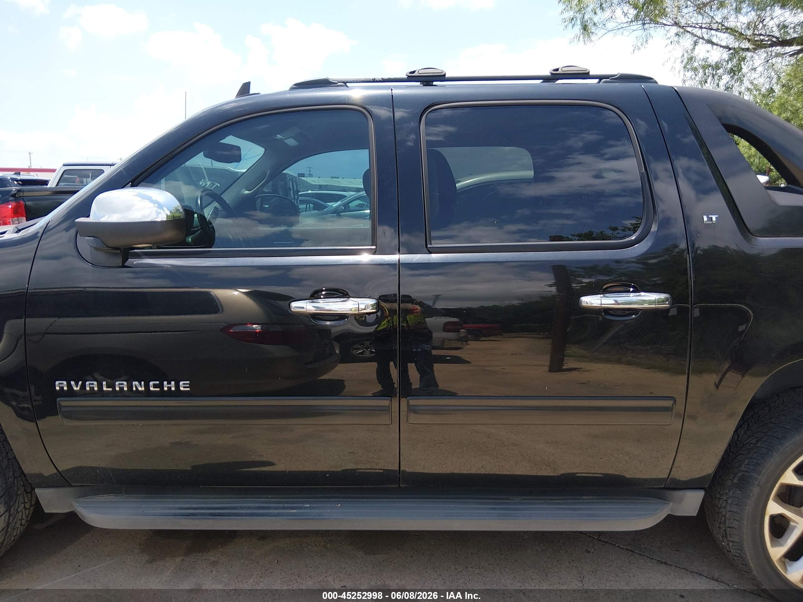 2012 Chevrolet Avalanche 1500 Lt1 Black vin: 3GNMCFE04CG278220