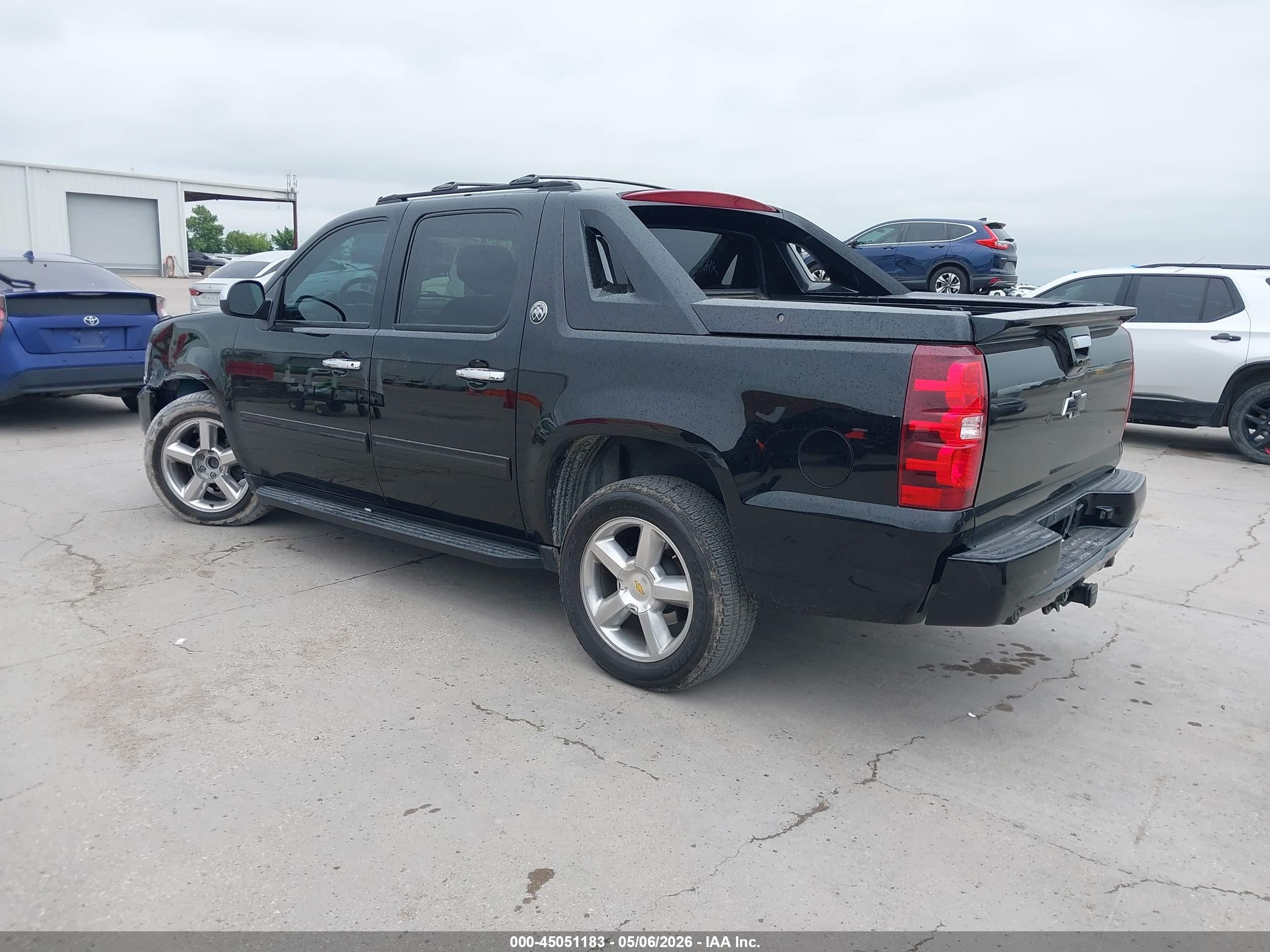 2013 Chevrolet Avalanche Lt Black vin: 3GNMCFE05DG200174