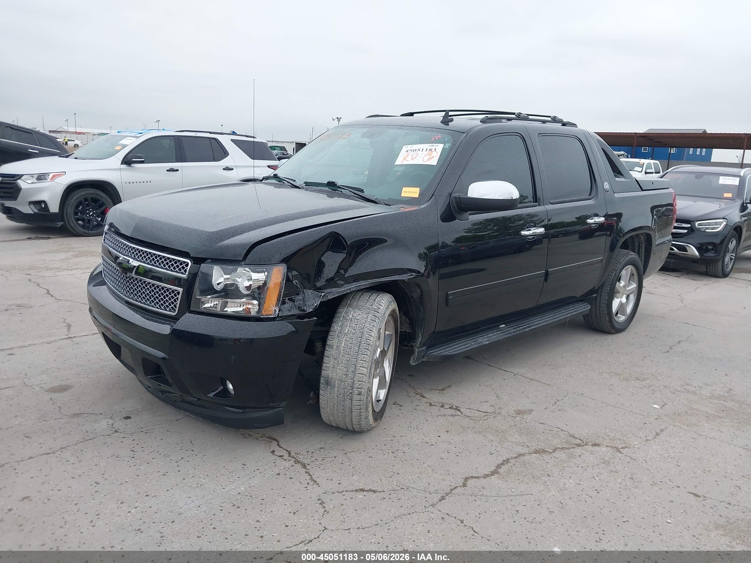 2013 Chevrolet Avalanche Lt Black vin: 3GNMCFE05DG200174