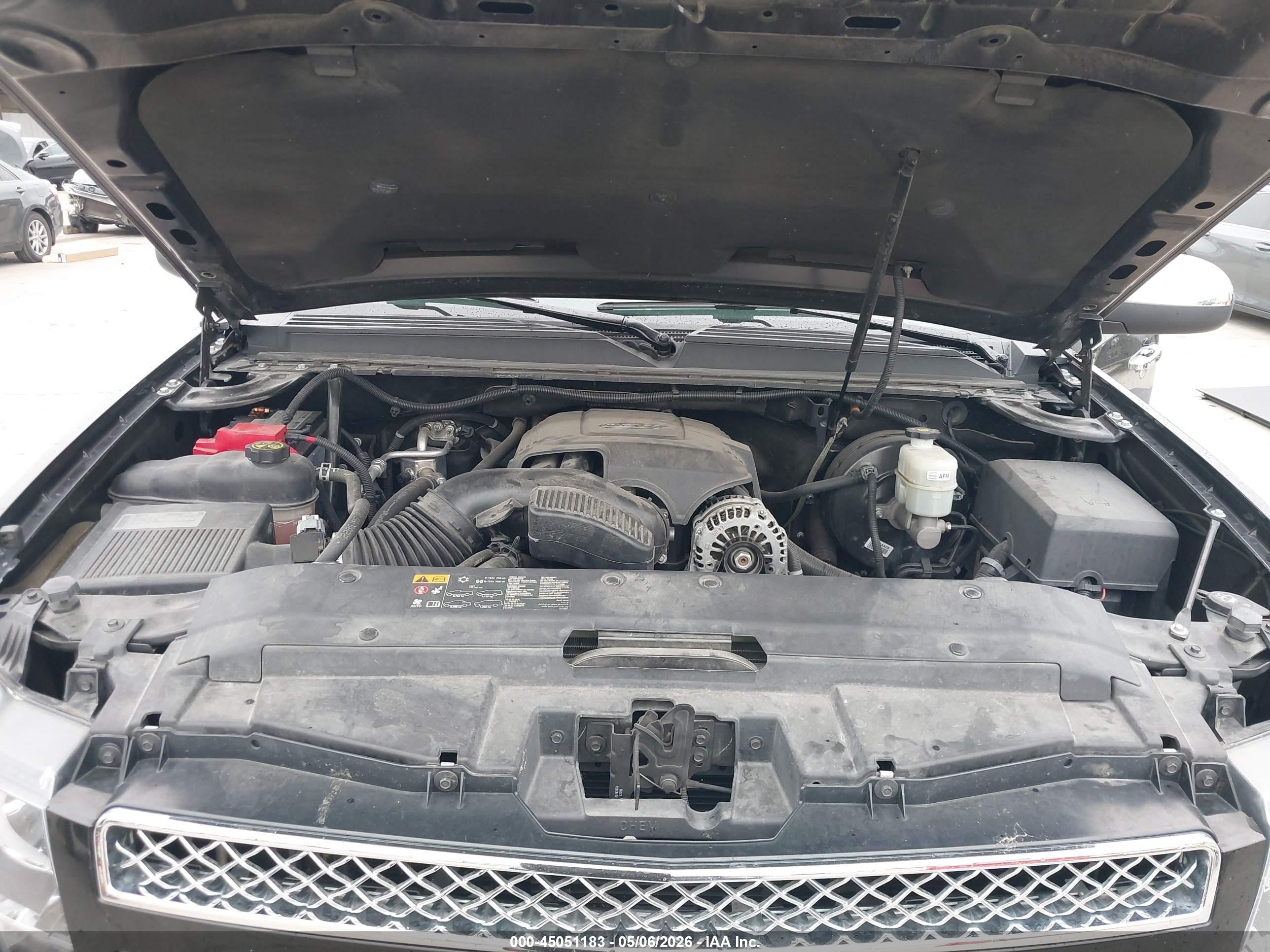 2013 Chevrolet Avalanche Lt Black vin: 3GNMCFE05DG200174