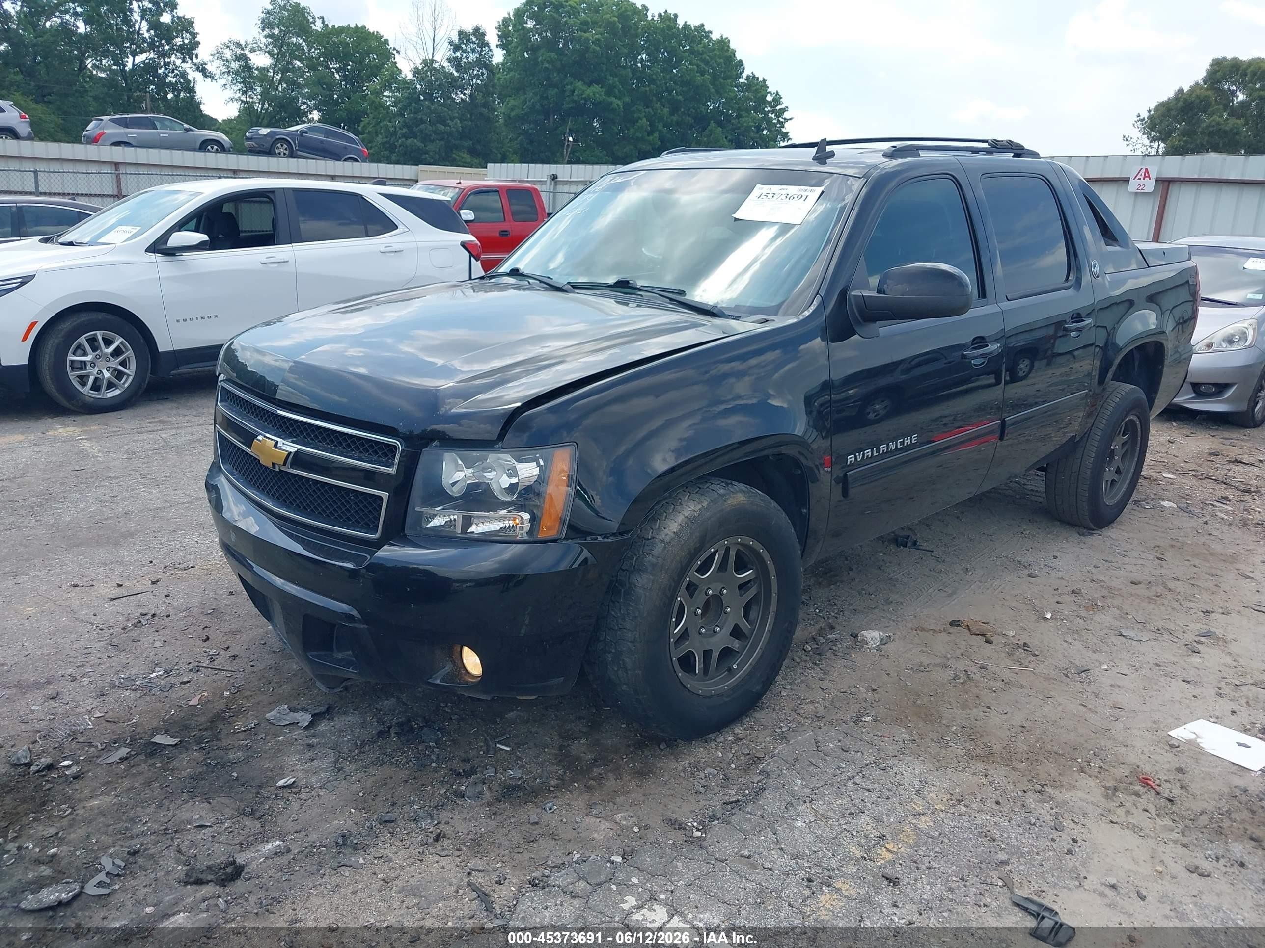 2013 Chevrolet Avalanche Lt Black vin: 3GNMCFE07DG356751