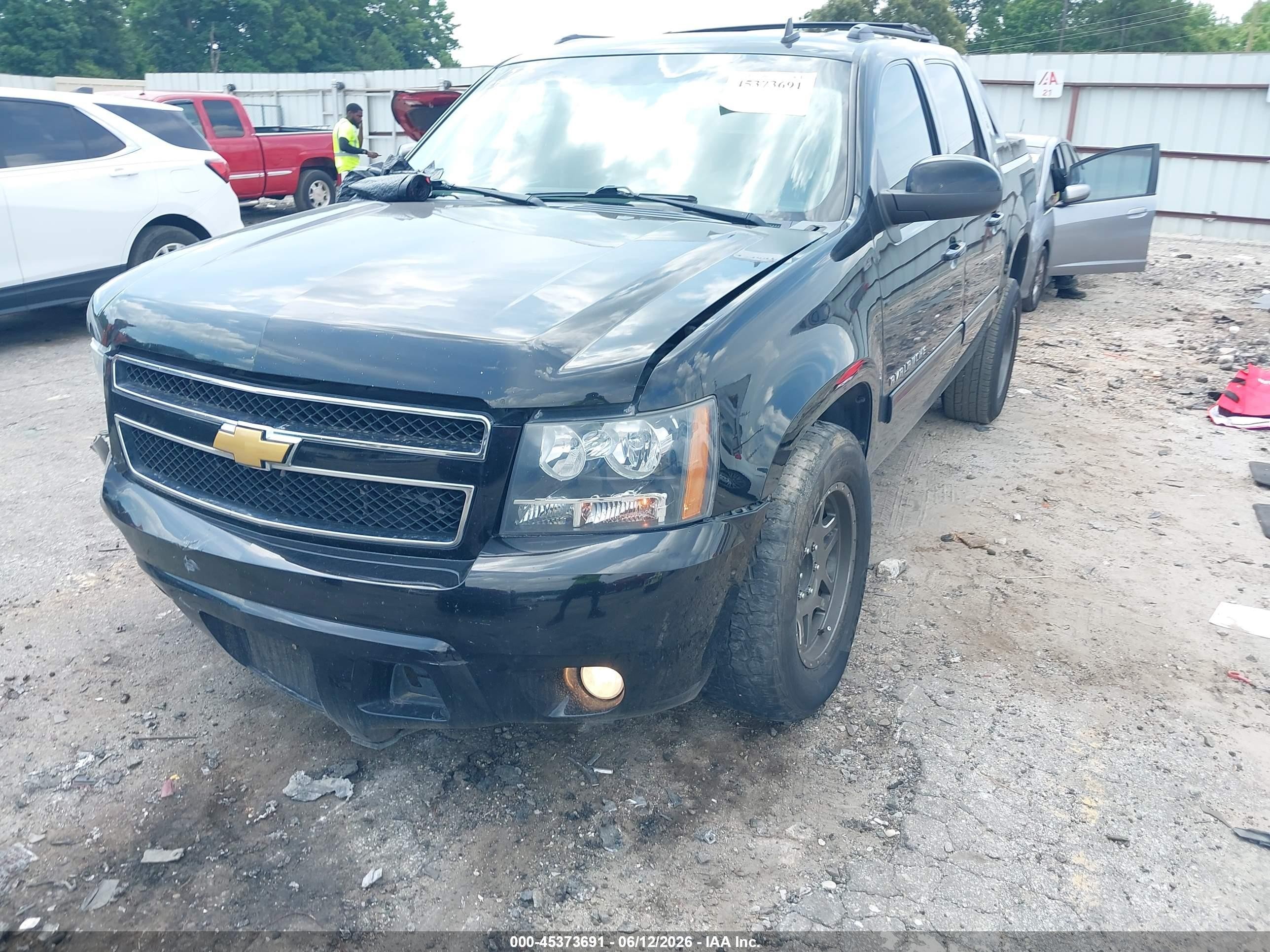 2013 Chevrolet Avalanche Lt Black vin: 3GNMCFE07DG356751