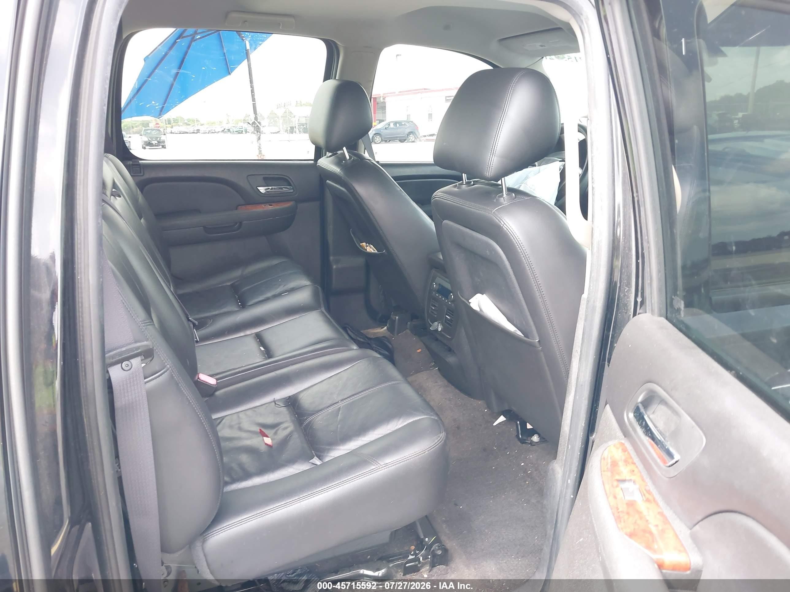 2011 Chevrolet Avalanche 1500 Lt1 Black vin: 3GNMCFE08BG162338
