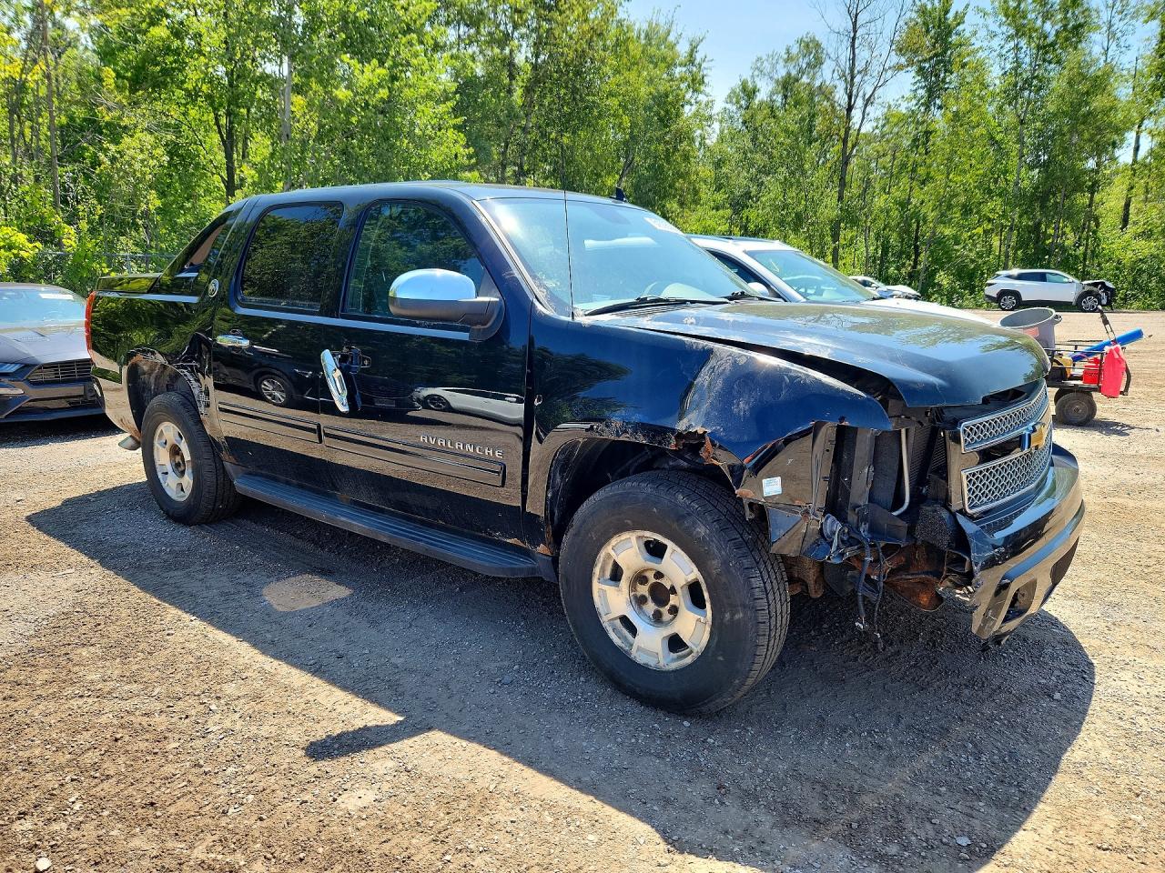 2013 Chevrolet Avalanche Lt Черный vin: 3GNMCFE09DG292051