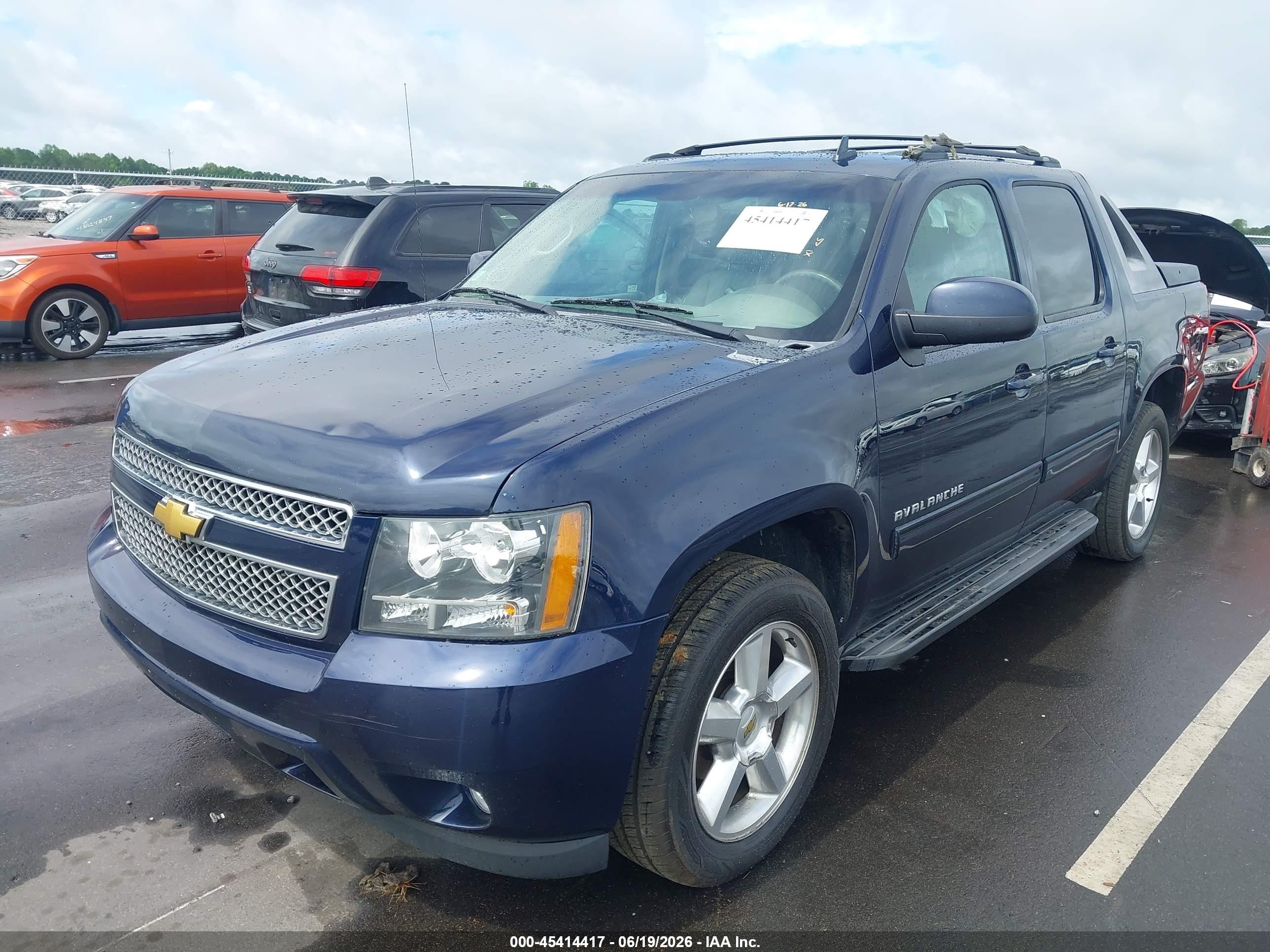 2012 Chevrolet Avalanche 1500 Lt1 Blue vin: 3GNMCFE0XCG274897