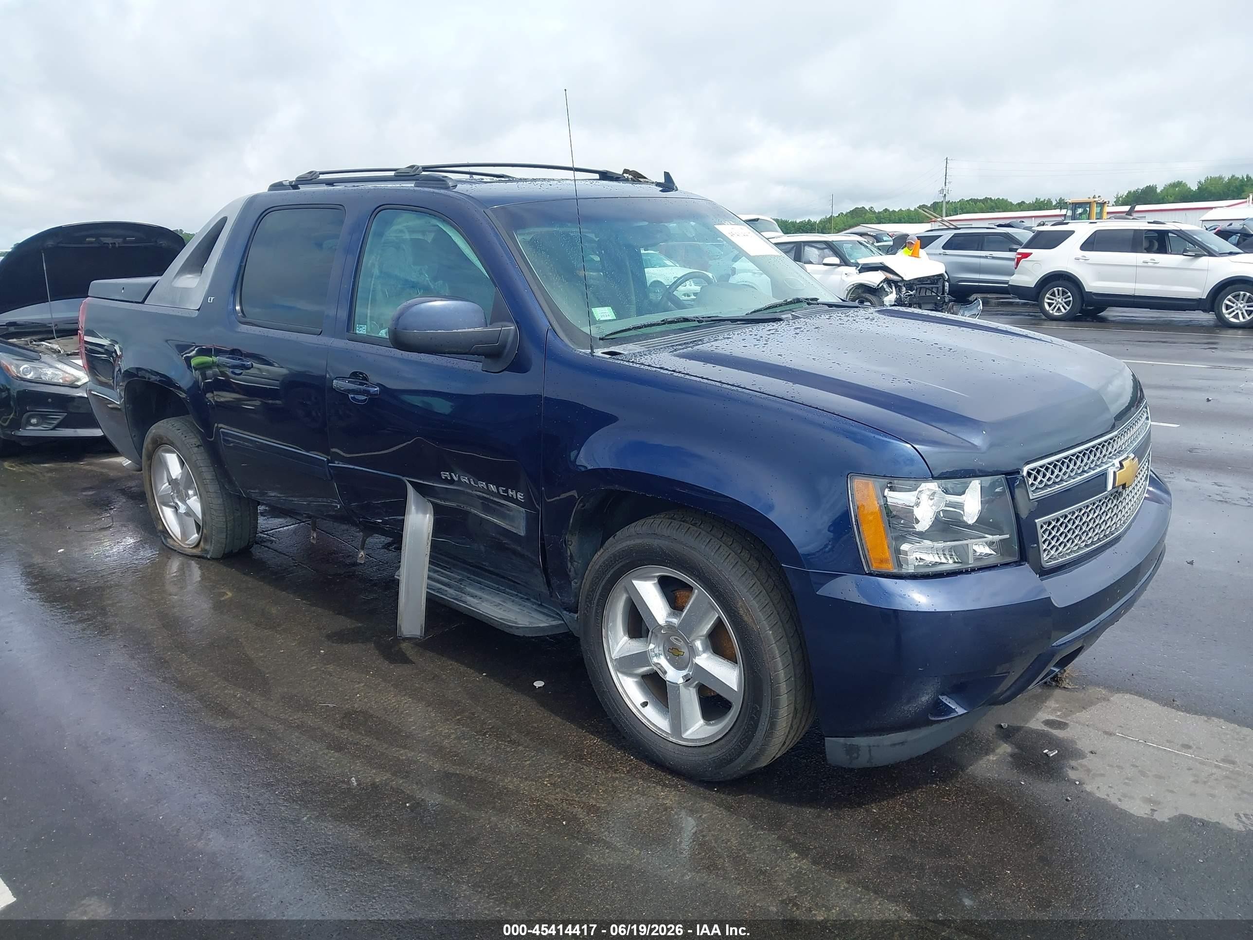 2012 Chevrolet Avalanche 1500 Lt1 Blue vin: 3GNMCFE0XCG274897