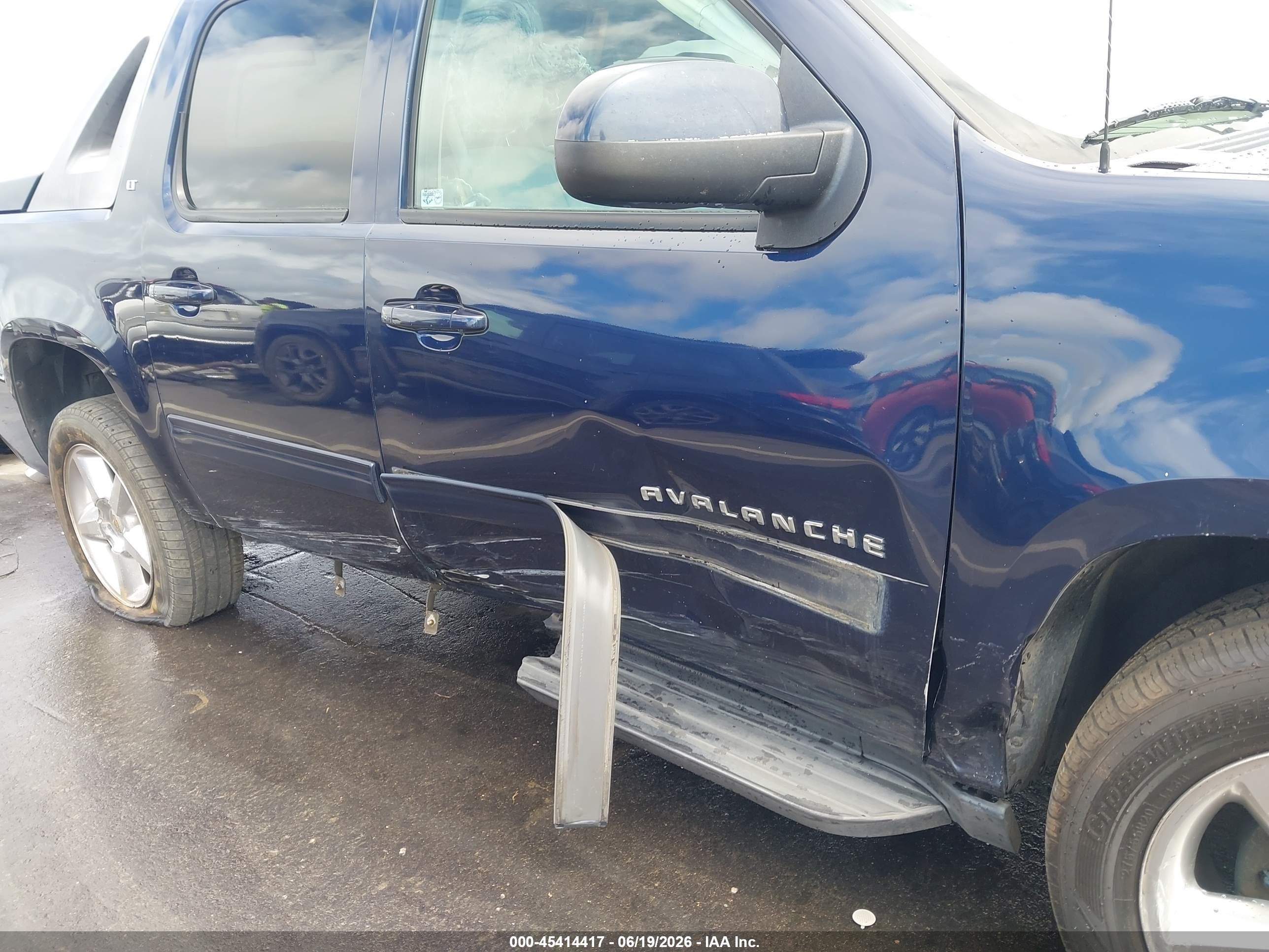 2012 Chevrolet Avalanche 1500 Lt1 Blue vin: 3GNMCFE0XCG274897