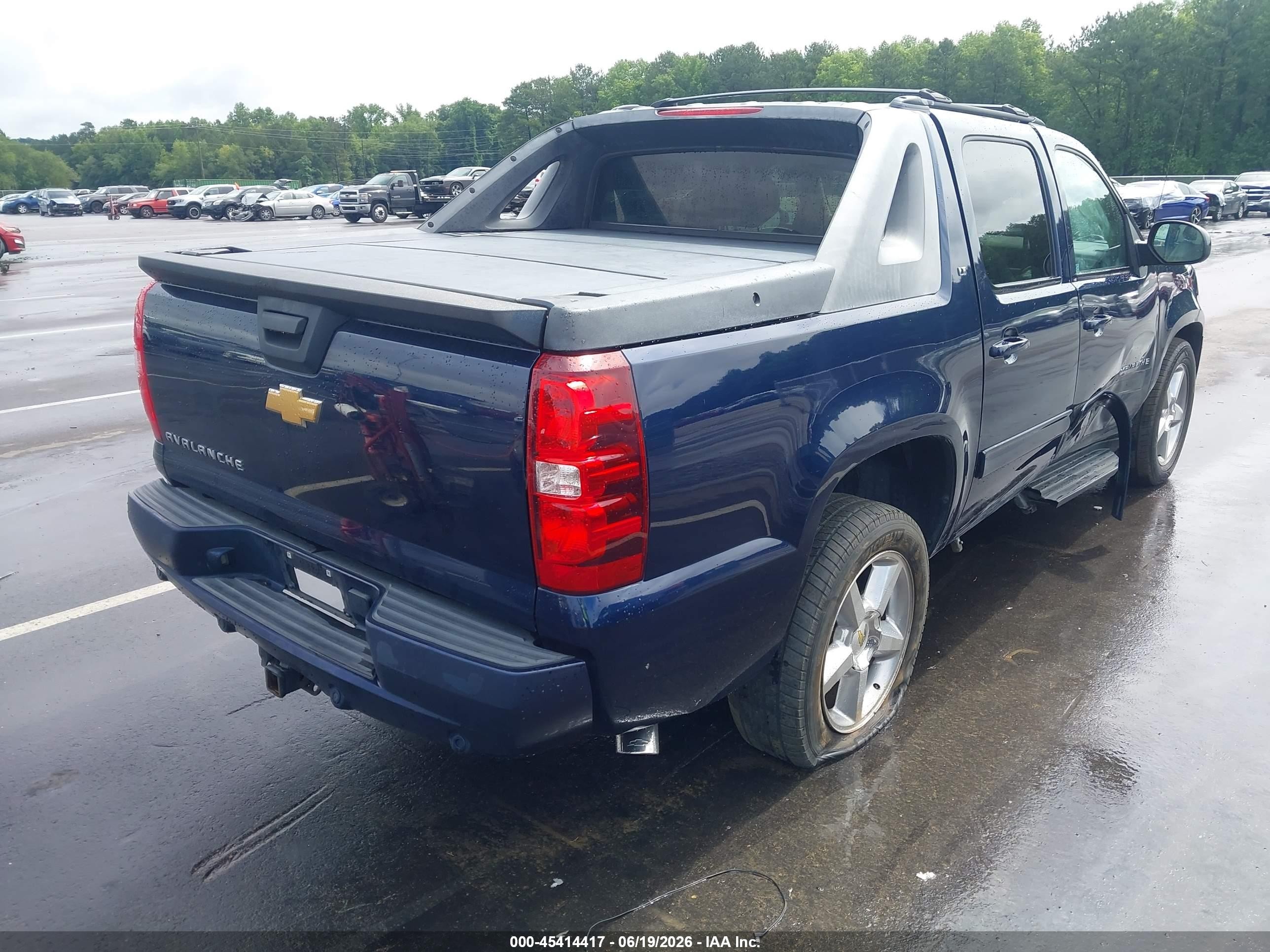 2012 Chevrolet Avalanche 1500 Lt1 Blue vin: 3GNMCFE0XCG274897