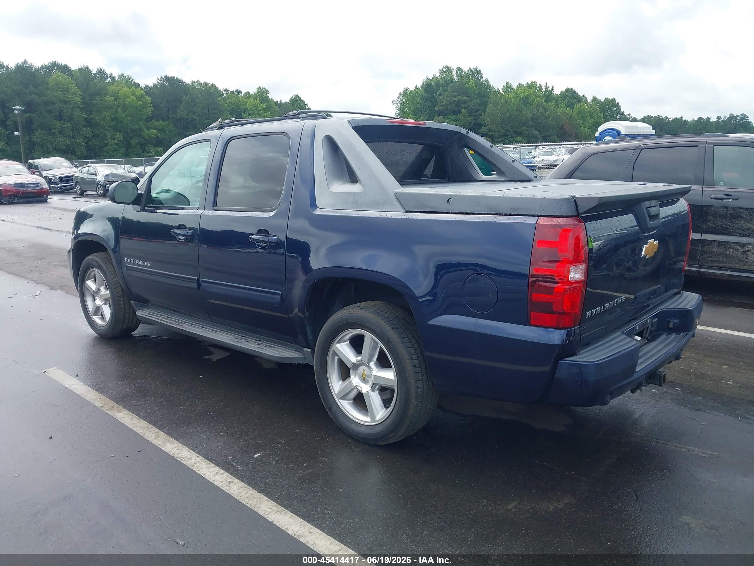 2012 Chevrolet Avalanche 1500 Lt1 Blue vin: 3GNMCFE0XCG274897