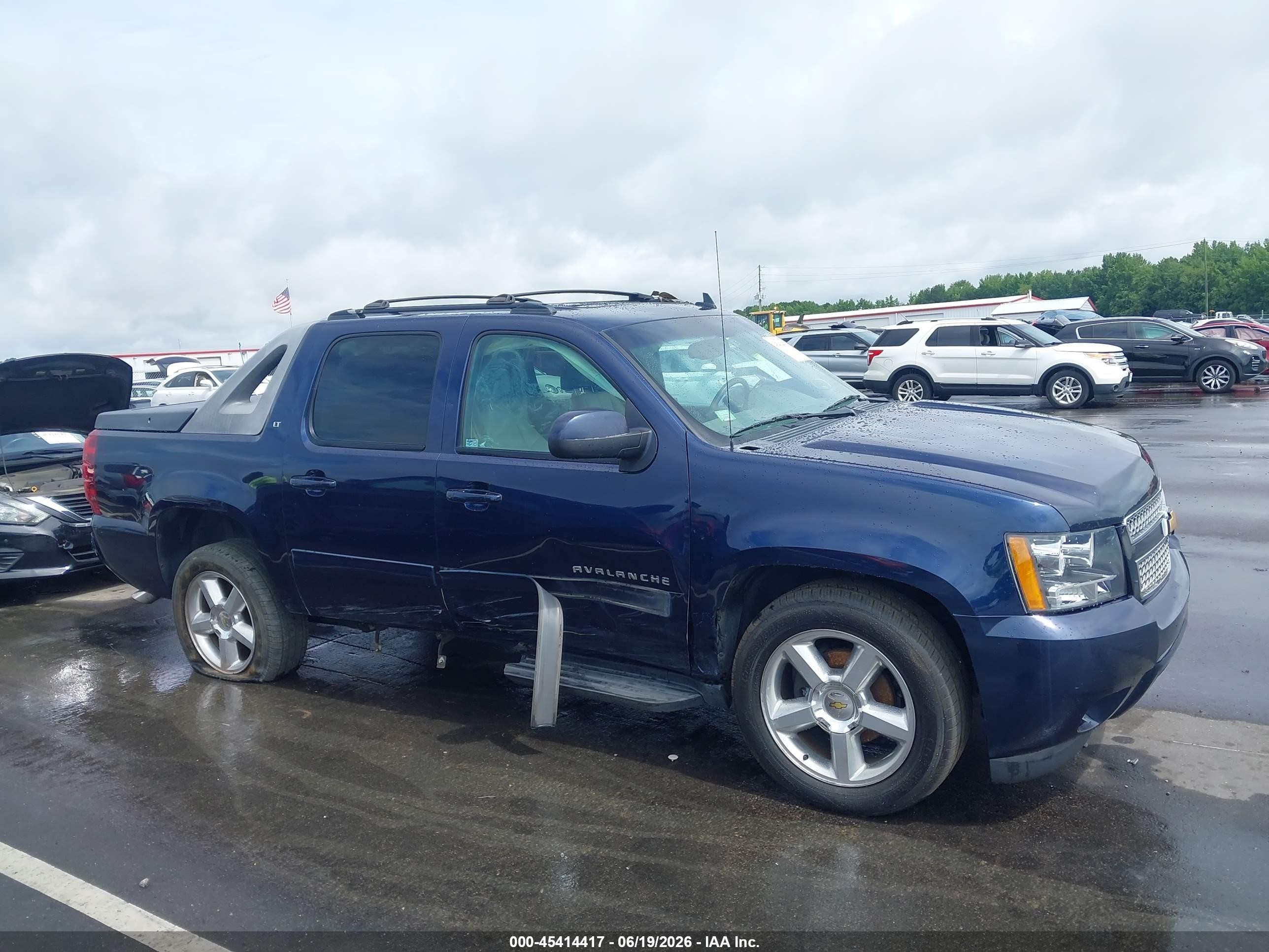 2012 Chevrolet Avalanche 1500 Lt1 Blue vin: 3GNMCFE0XCG274897