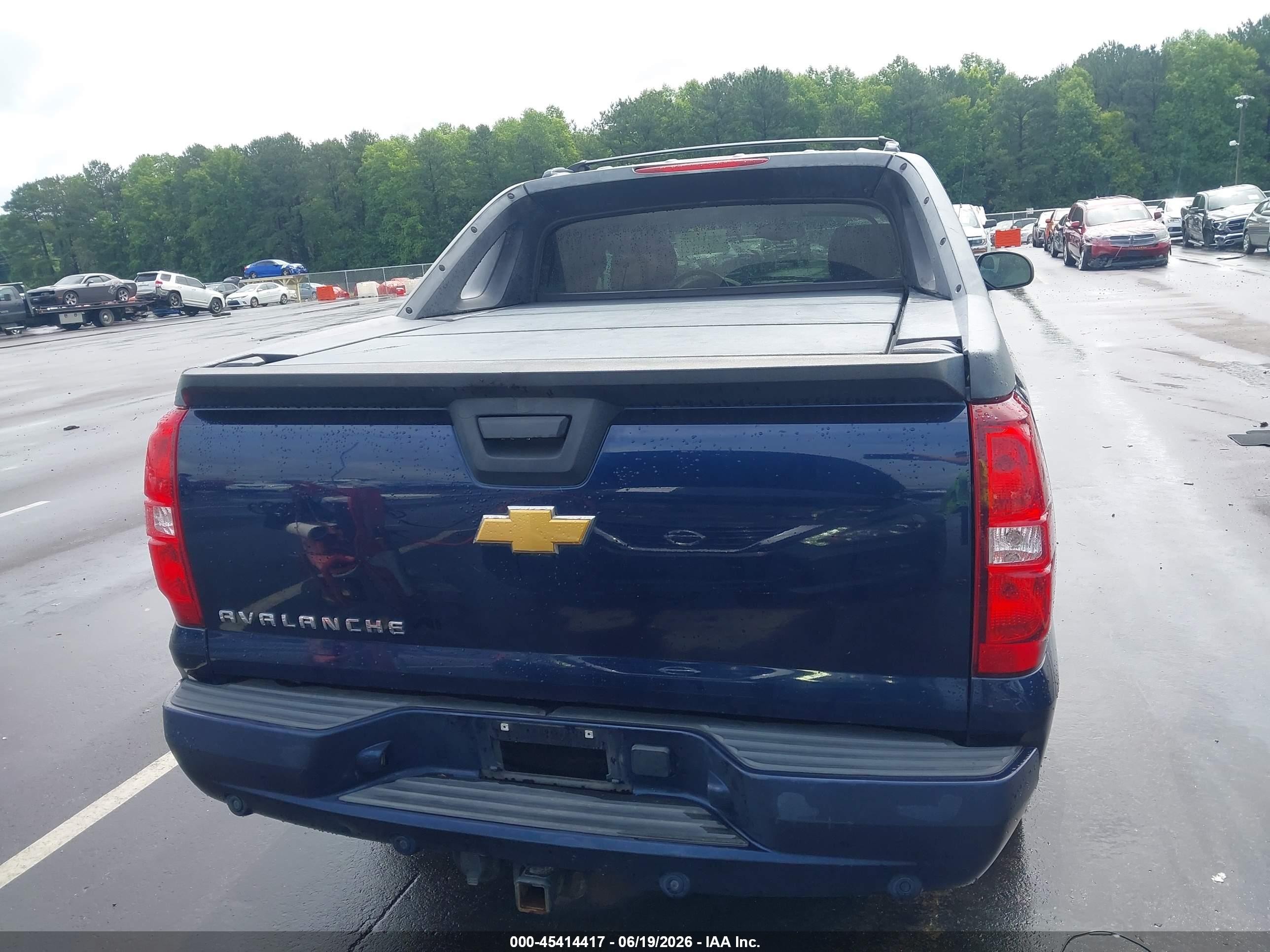 2012 Chevrolet Avalanche 1500 Lt1 Blue vin: 3GNMCFE0XCG274897
