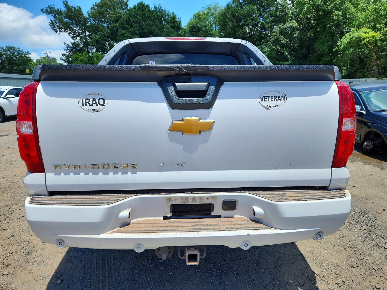 2012 Chevrolet Avalanche Lt White vin: 3GNMCFE0XCG308420