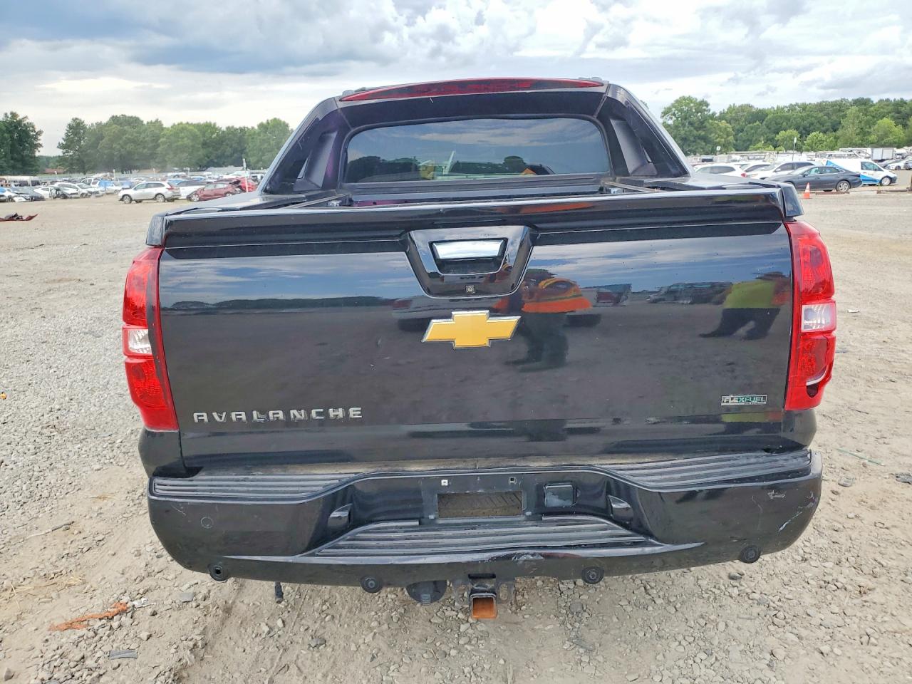 2012 Chevrolet Avalanche Ltz Black vin: 3GNMCGE05CG132995