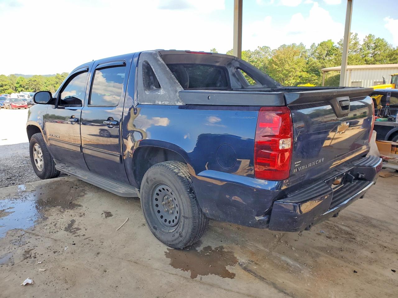 2010 Chevrolet Avalanche Ls Синий vin: 3GNNCEE06AG105763