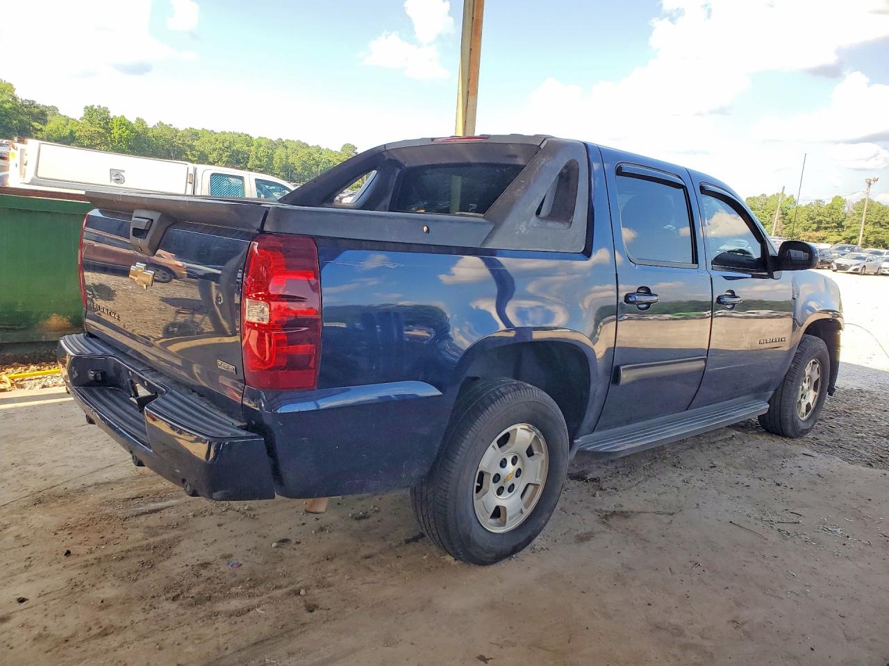 2010 Chevrolet Avalanche Ls Синий vin: 3GNNCEE06AG105763