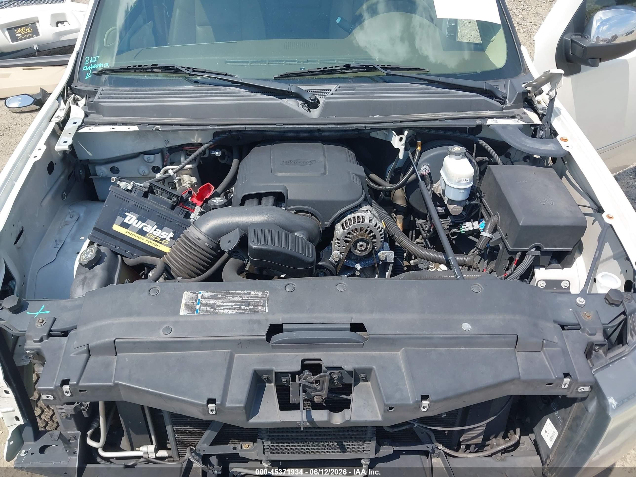2010 Chevrolet Avalanche 1500 Ltz White vin: 3GNNCGE07AG285704