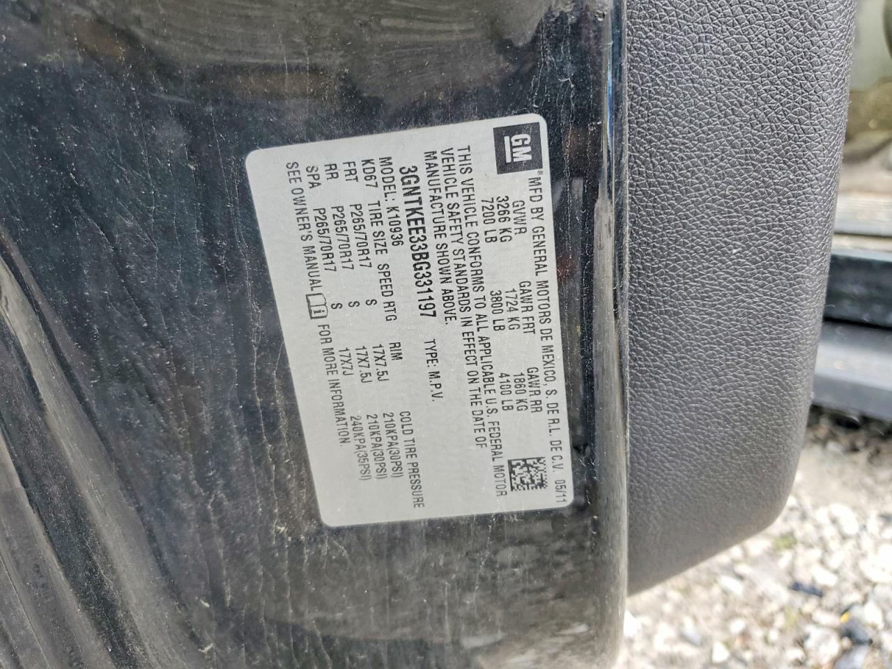 2011 Chevrolet Avalanche Ls Black vin: 3GNTKEE33BG331197