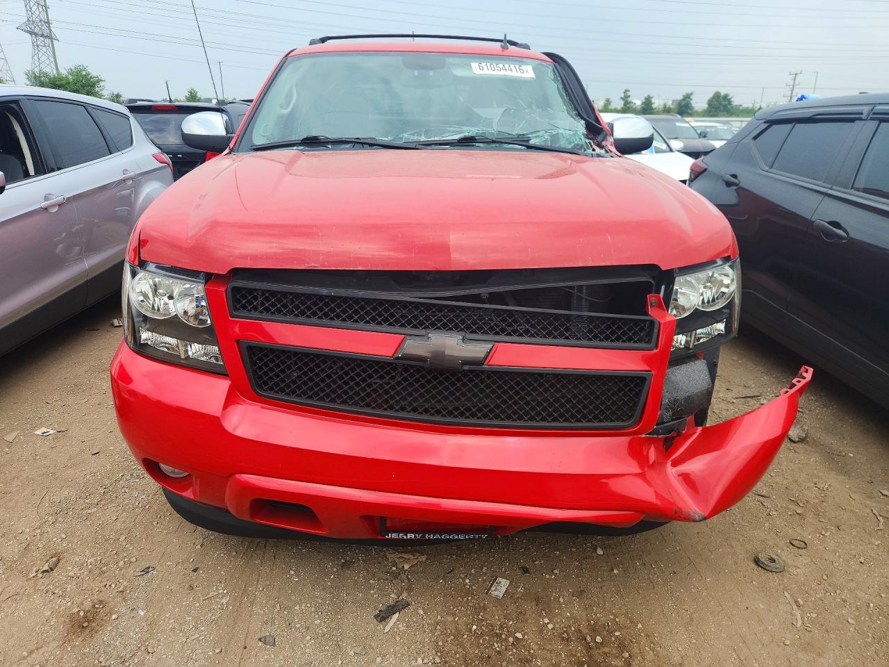 2011 Chevrolet Avalanche Ls Red vin: 3GNTKEE34BG149959
