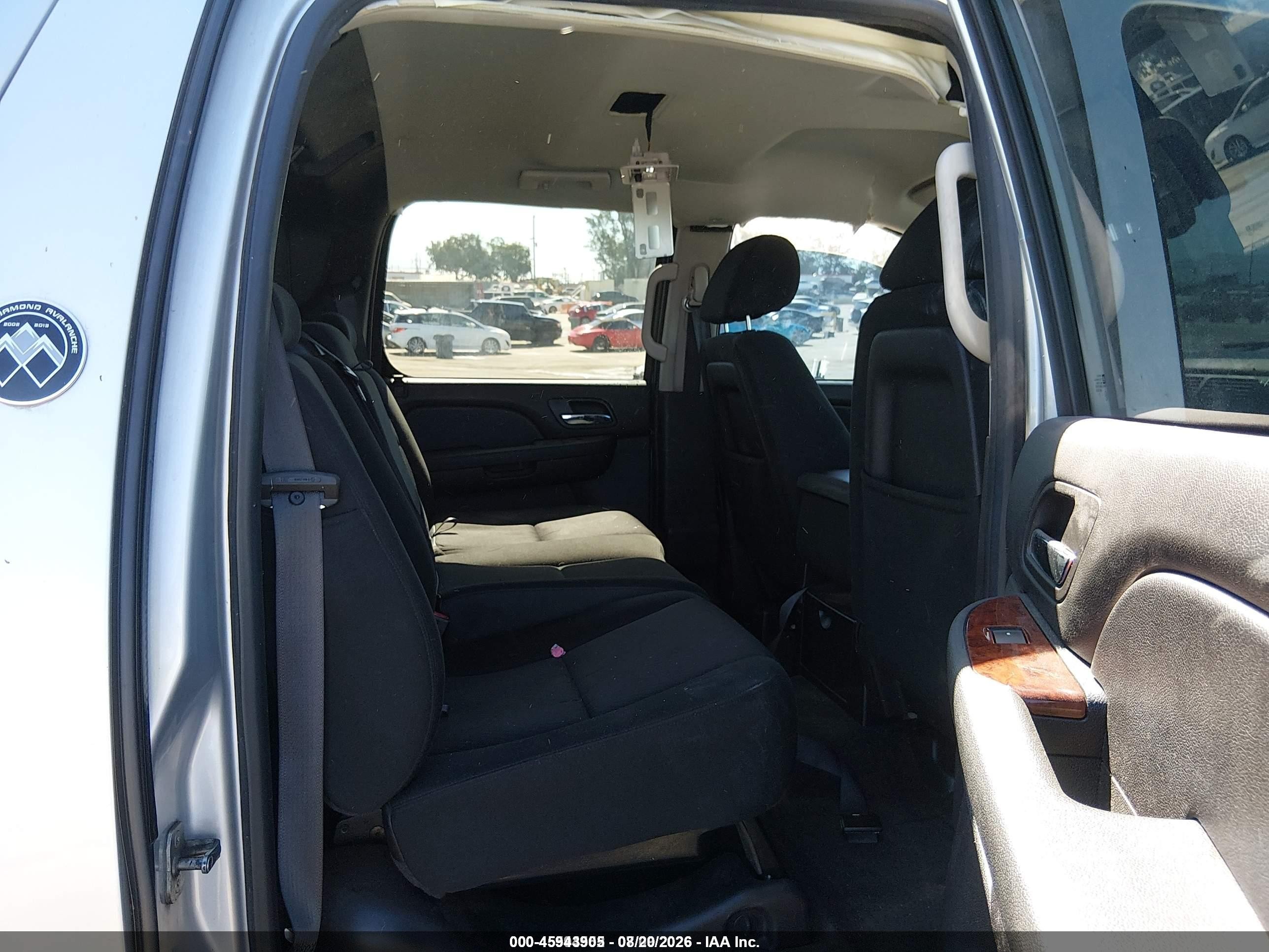 2013 Chevrolet Avalanche Ls Silver vin: 3GNTKEE70DG264368