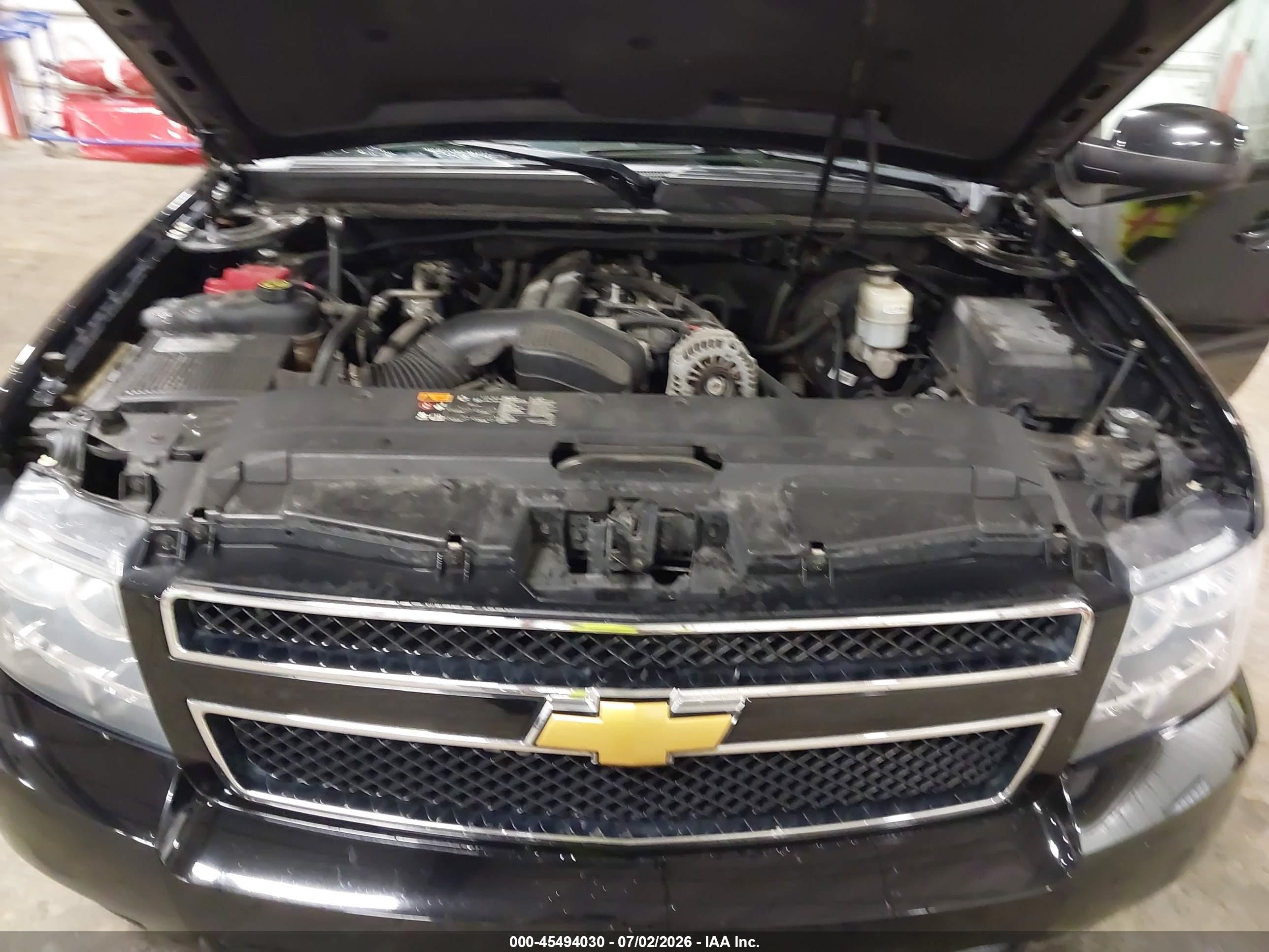 2013 Chevrolet Avalanche Ls Black vin: 3GNTKEE72DG296738