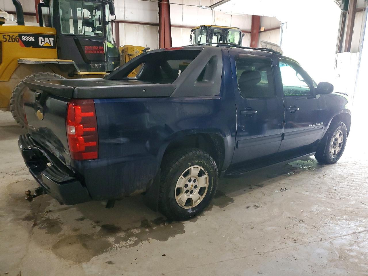 2012 Chevrolet Avalanche Ls Синий vin: 3GNTKEE73CG214689
