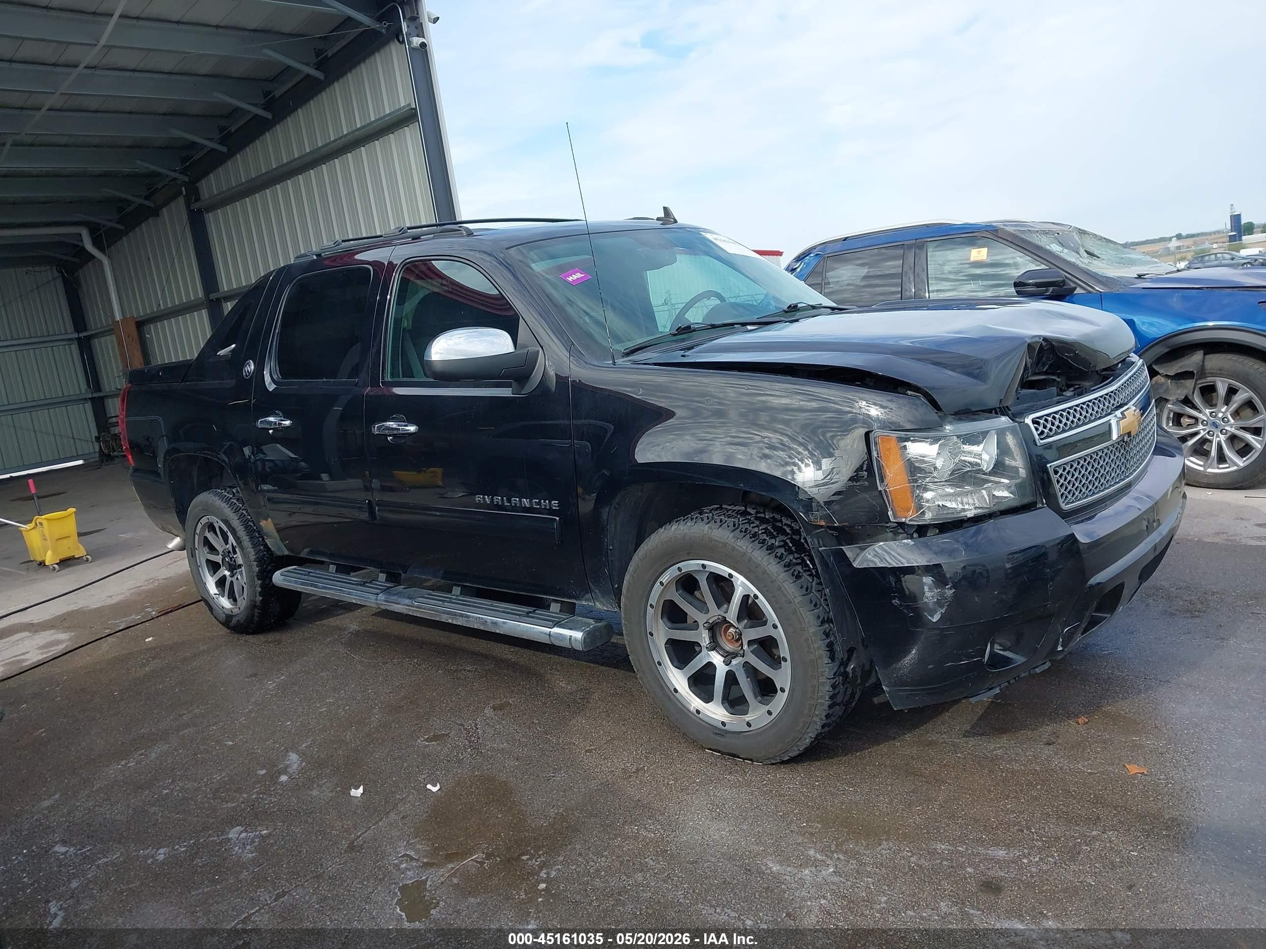 2013 Chevrolet Avalanche Ls Черный vin: 3GNTKEE75DG333295