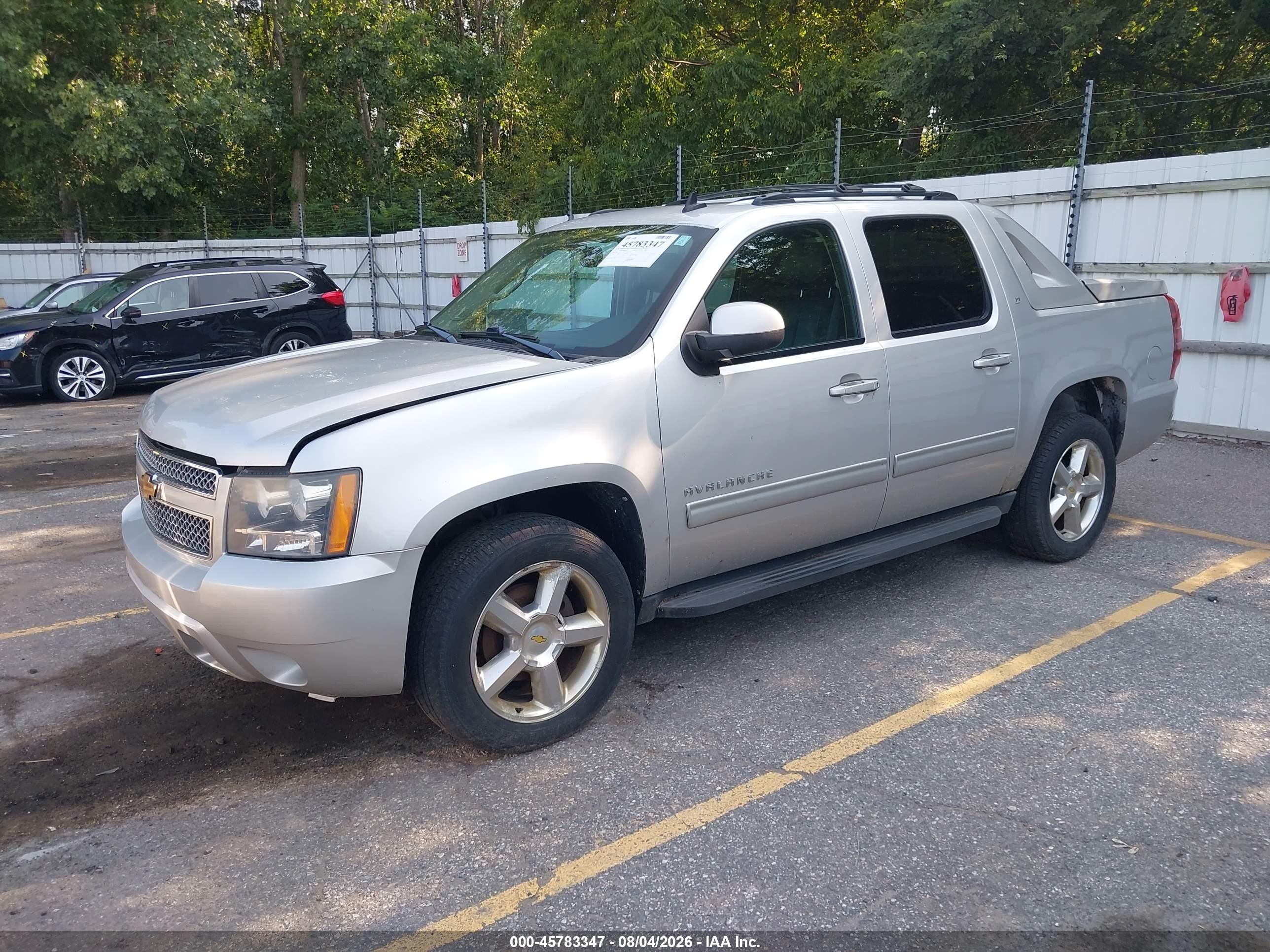 2011 Chevrolet Avalanche 1500 Lt1 Silver vin: 3GNTKFE30BG261910