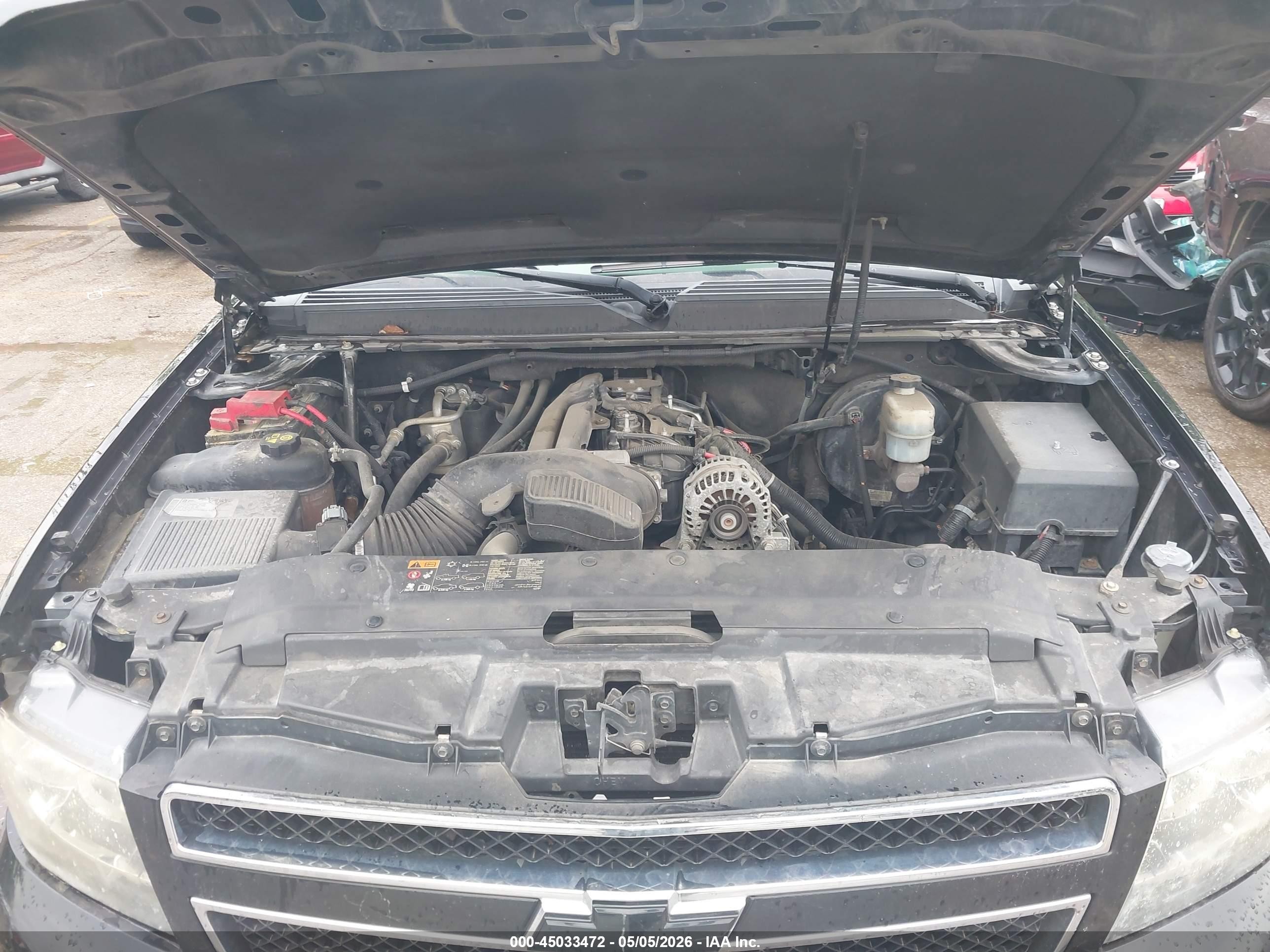 2011 Chevrolet Avalanche 1500 Lt1 Black vin: 3GNTKFE33BG343291