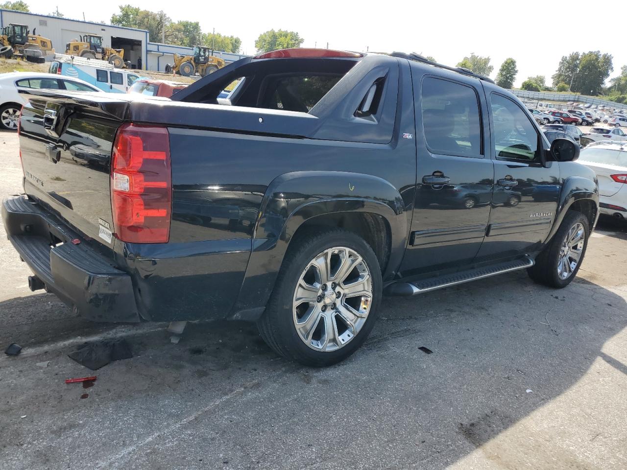 2011 Chevrolet Avalanche Lt Black vin: 3GNTKFE37BG239791