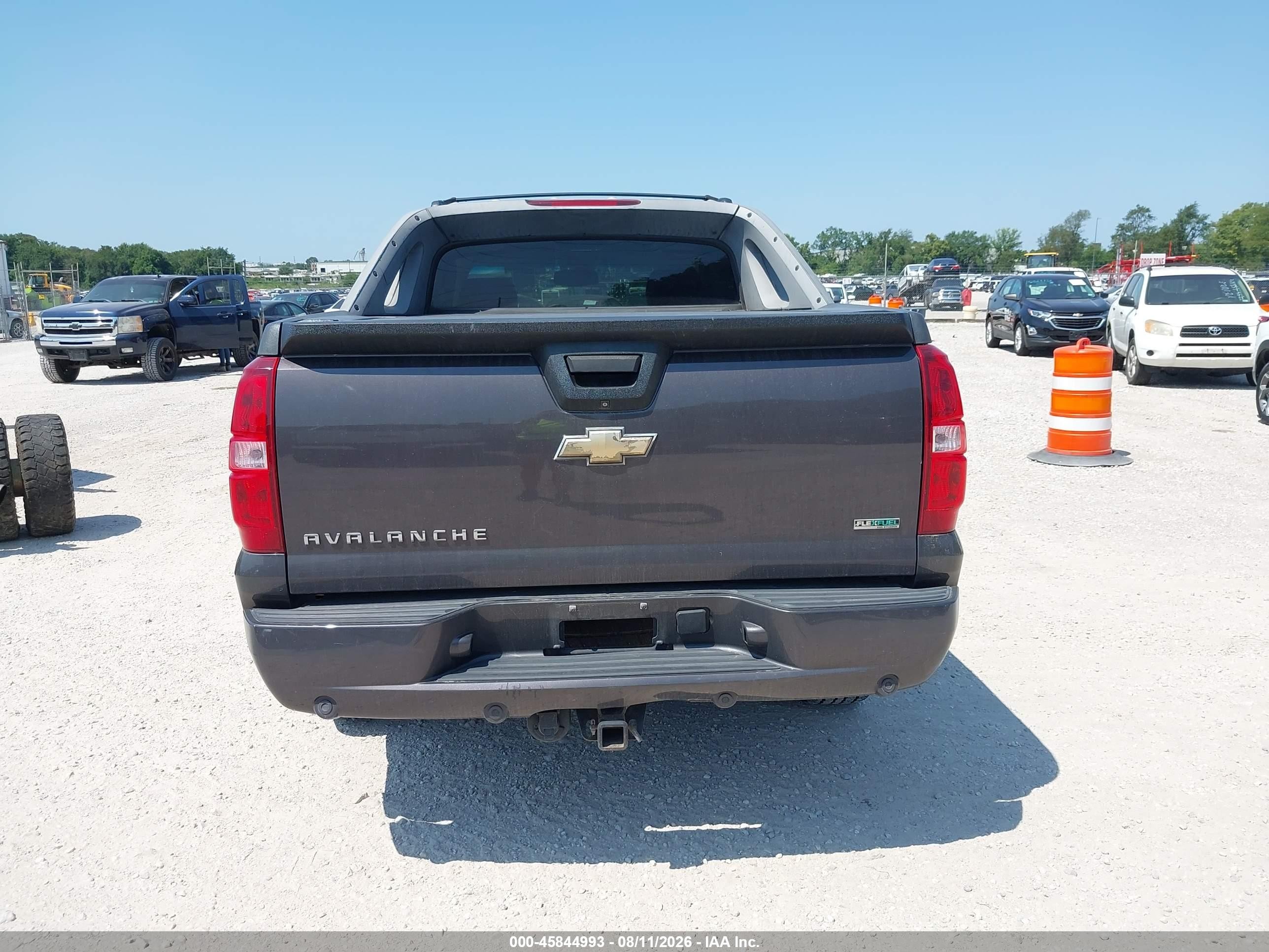 2011 Chevrolet Avalanche 1500 Lt1 Gray vin: 3GNTKFE37BG258339