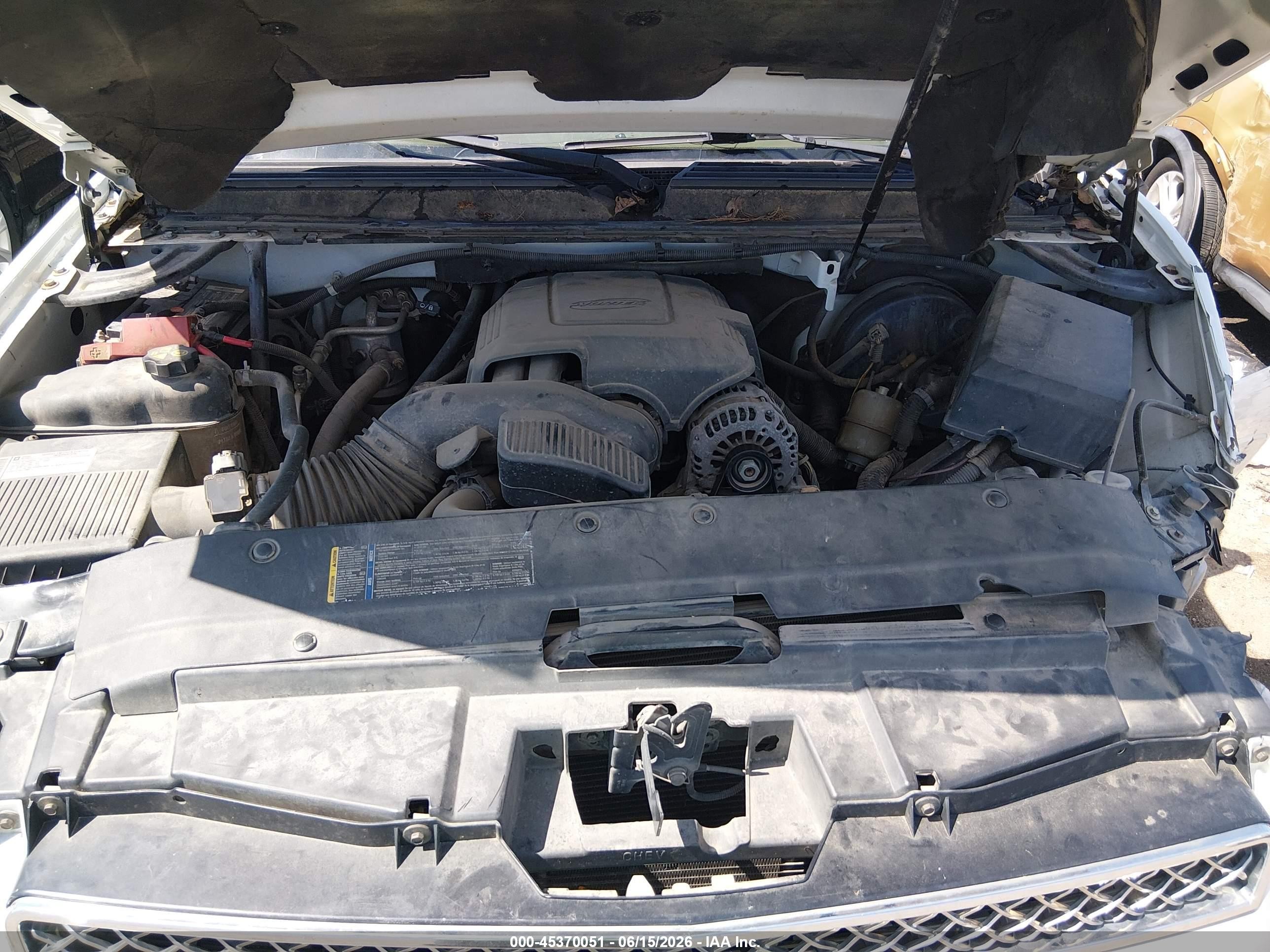 2011 Chevrolet Avalanche 1500 Lt1 White vin: 3GNTKFE3XBG144965
