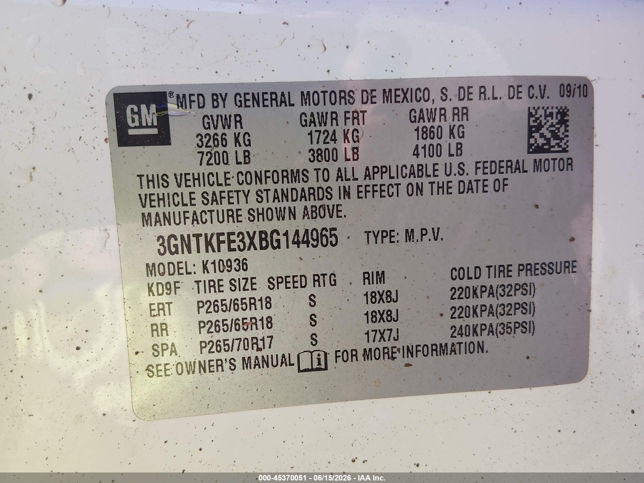2011 Chevrolet Avalanche 1500 Lt1 White vin: 3GNTKFE3XBG144965