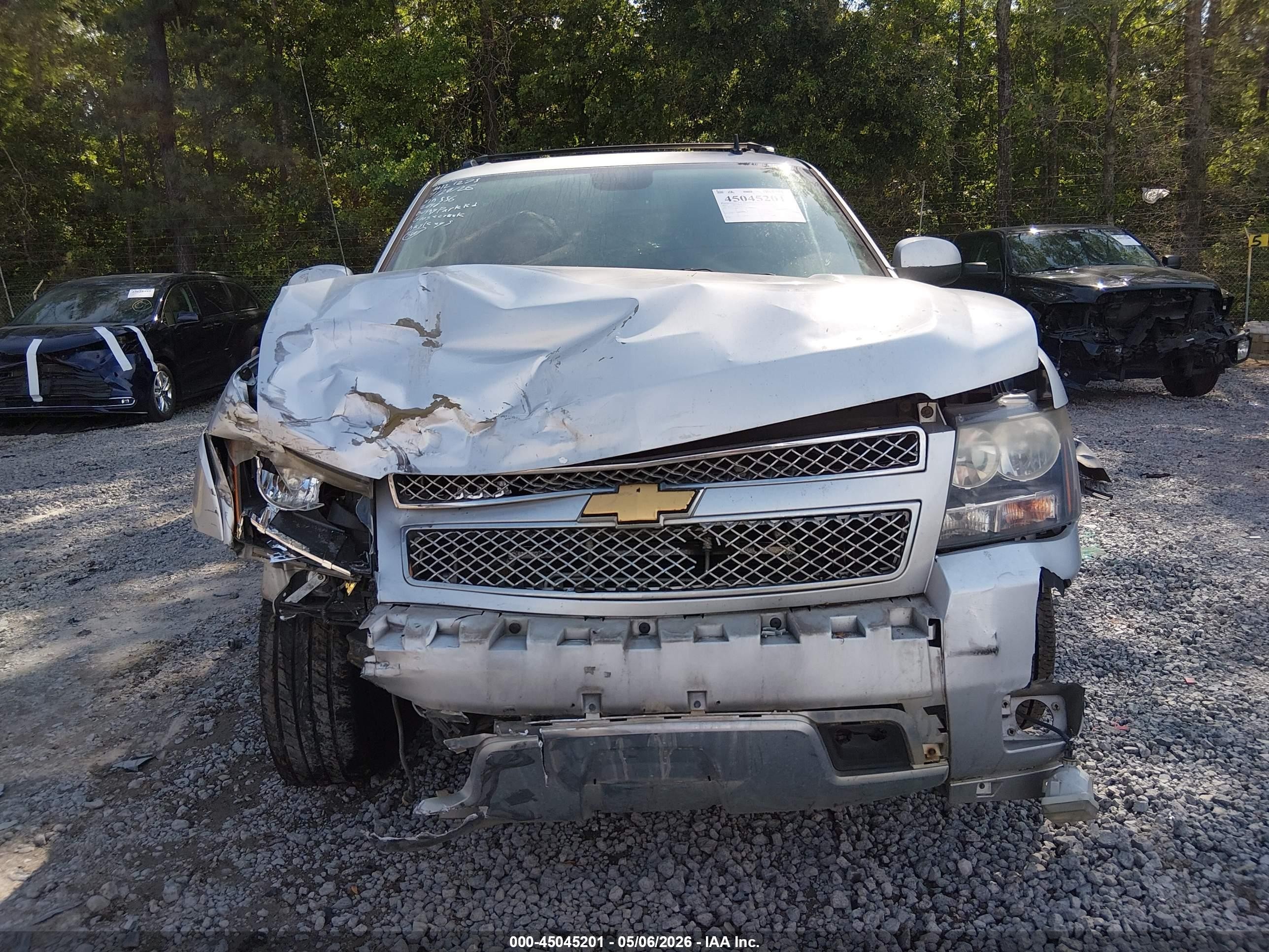 2012 Chevrolet Avalanche 1500 Lt1 Silver vin: 3GNTKFE70CG184556