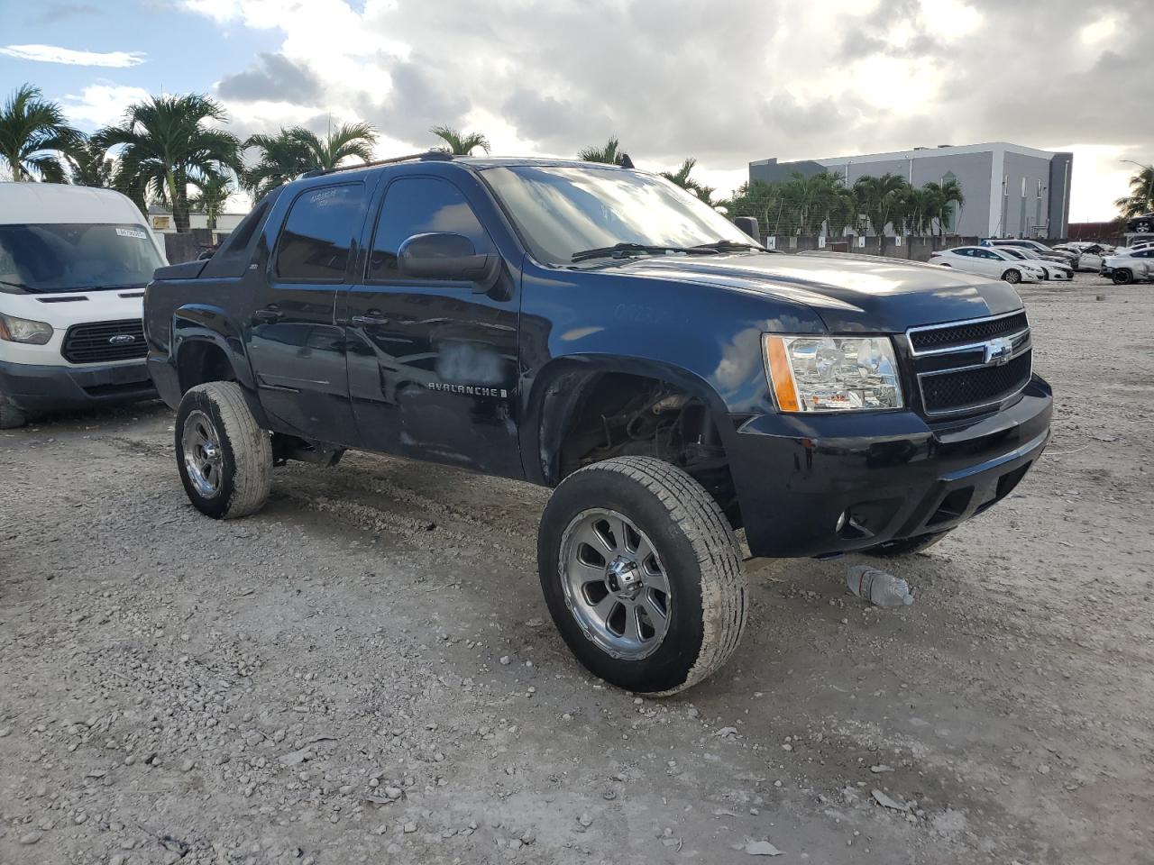 2012 Chevrolet Avalanche Lt Black vin: 3GNTKFE71CG143305