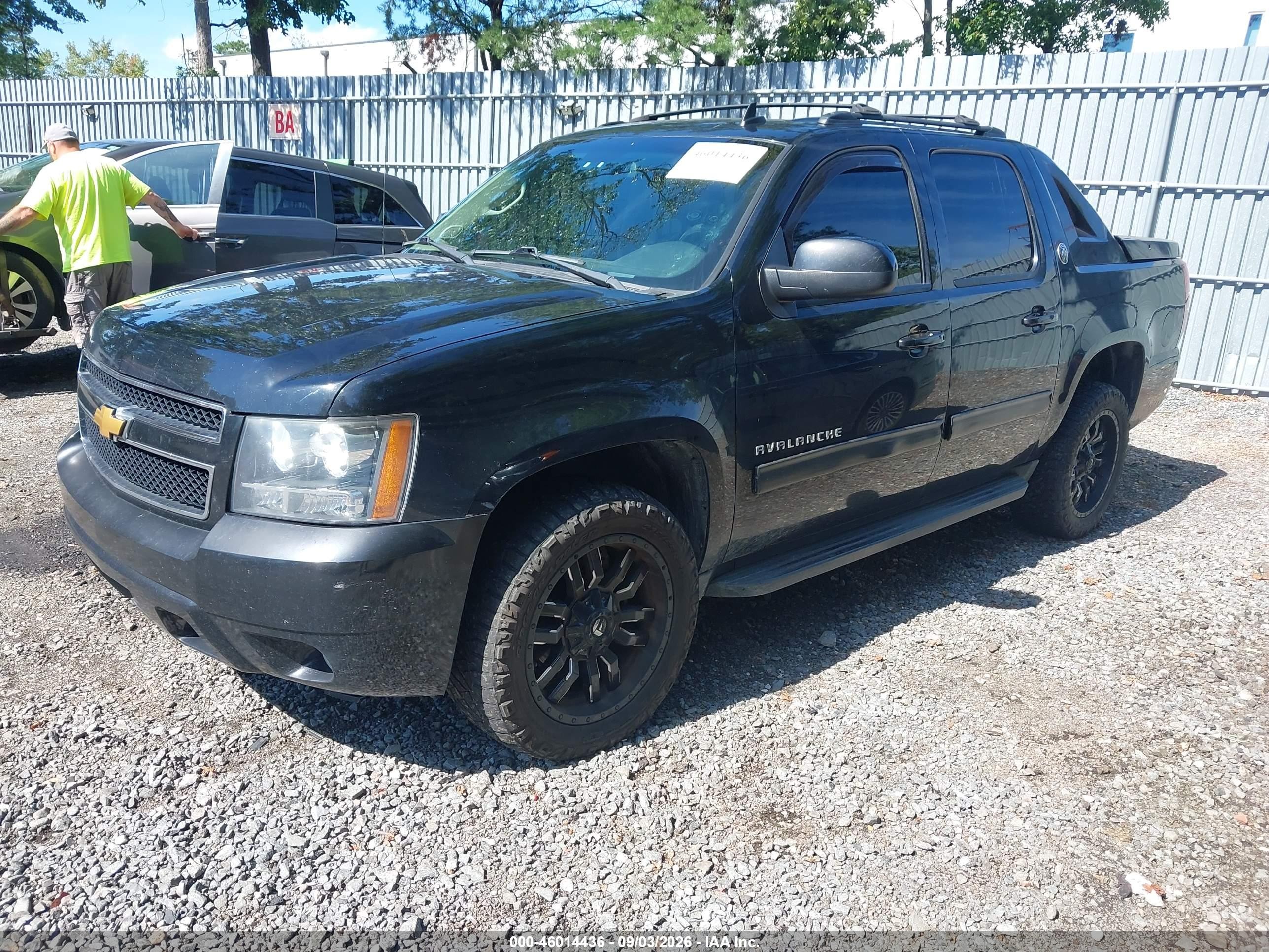 2013 Chevrolet Avalanche Lt Black vin: 3GNTKFE71DG146092