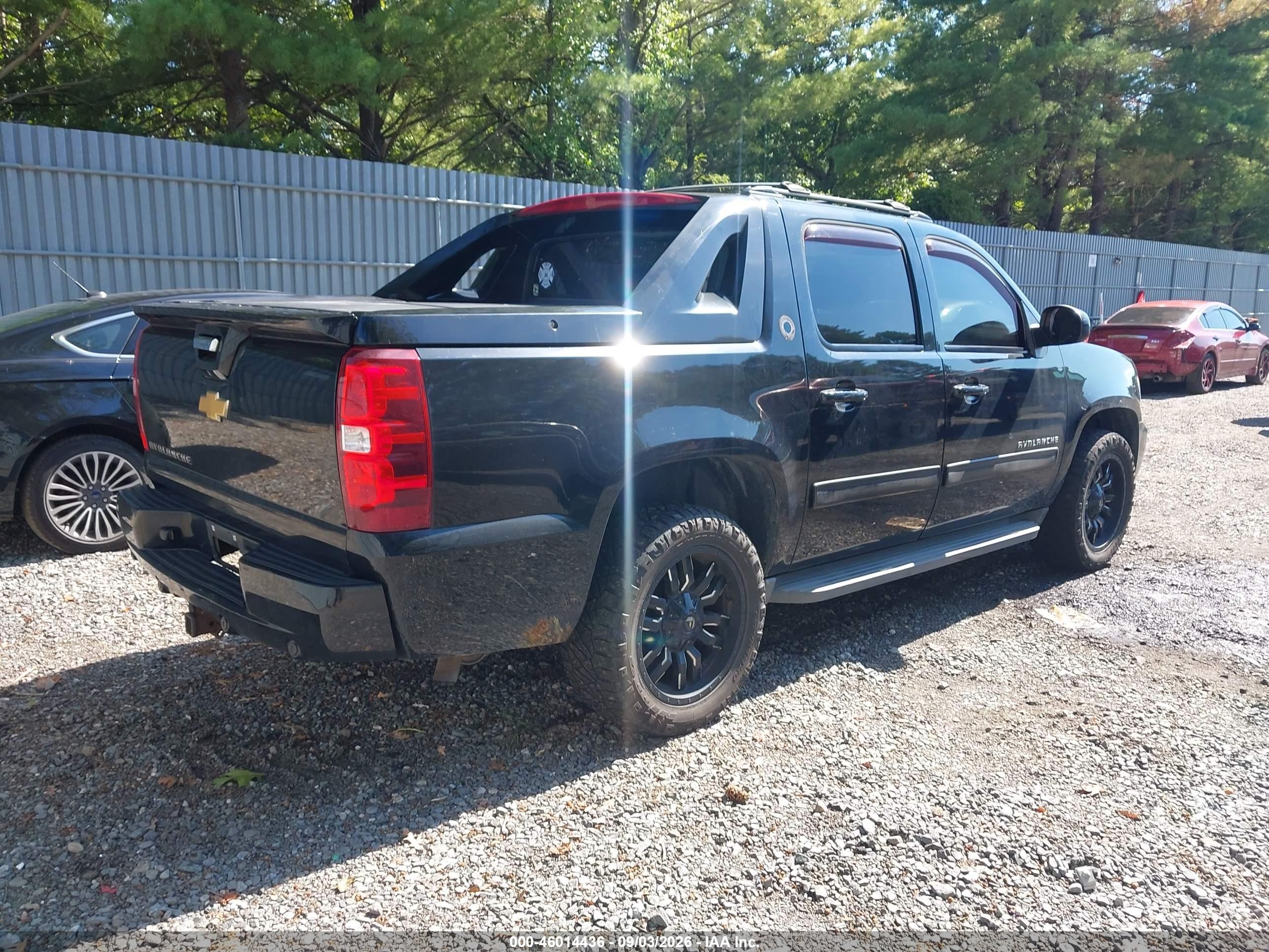 2013 Chevrolet Avalanche Lt Black vin: 3GNTKFE71DG146092