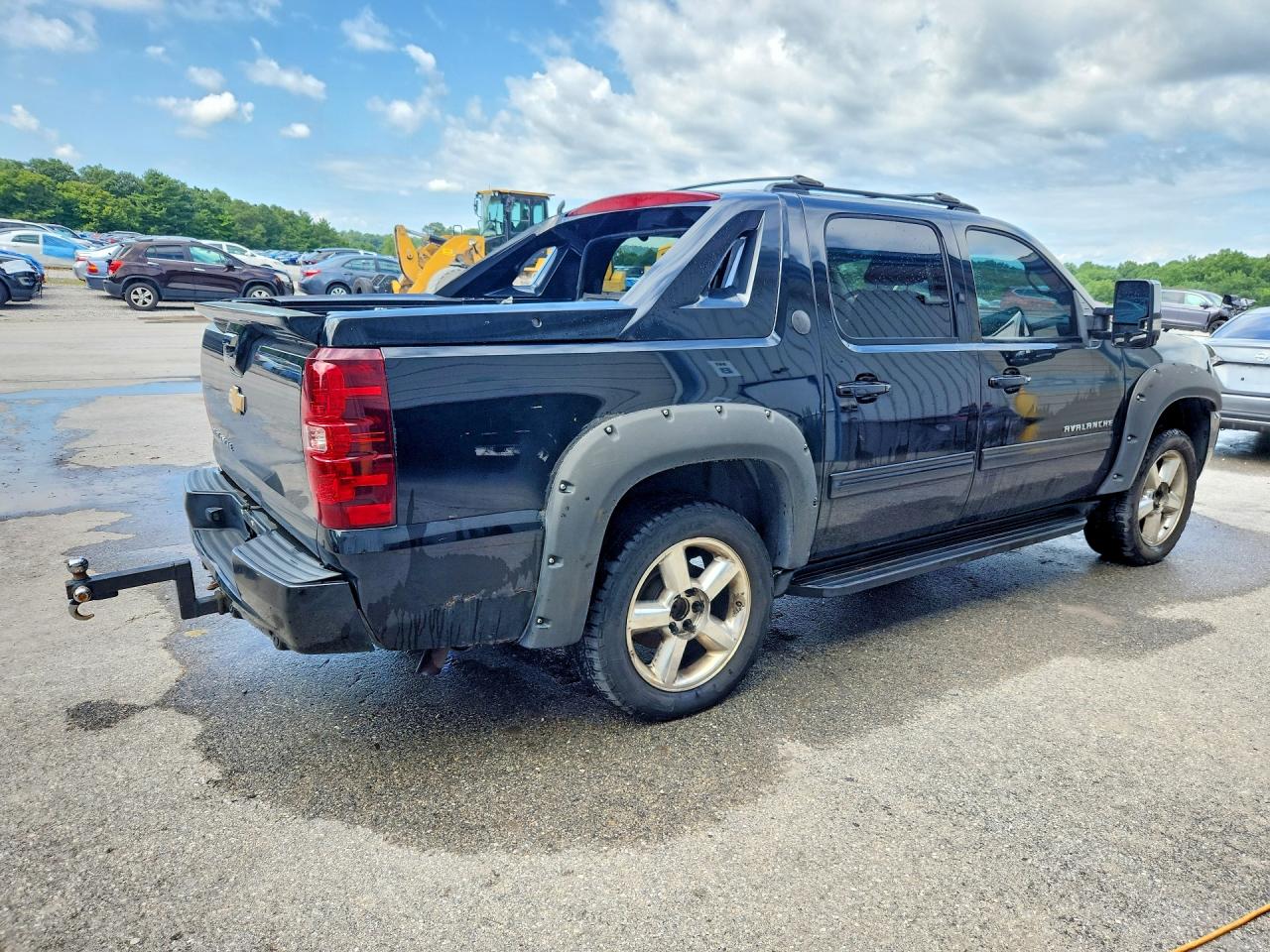 2013 Chevrolet Avalanche Lt Black vin: 3GNTKFE71DG147825