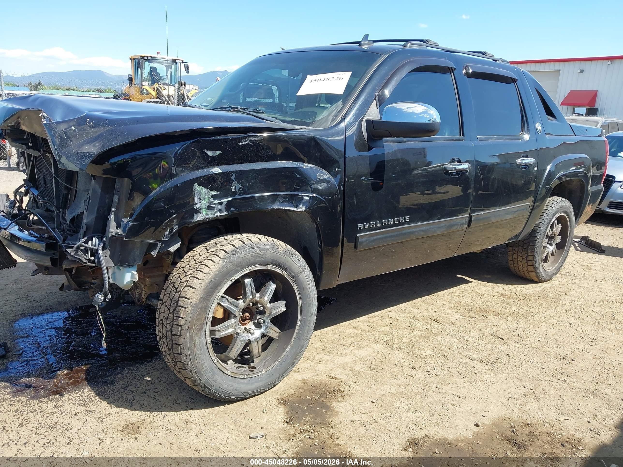 2013 Chevrolet Avalanche Lt Black vin: 3GNTKFE72DG266029