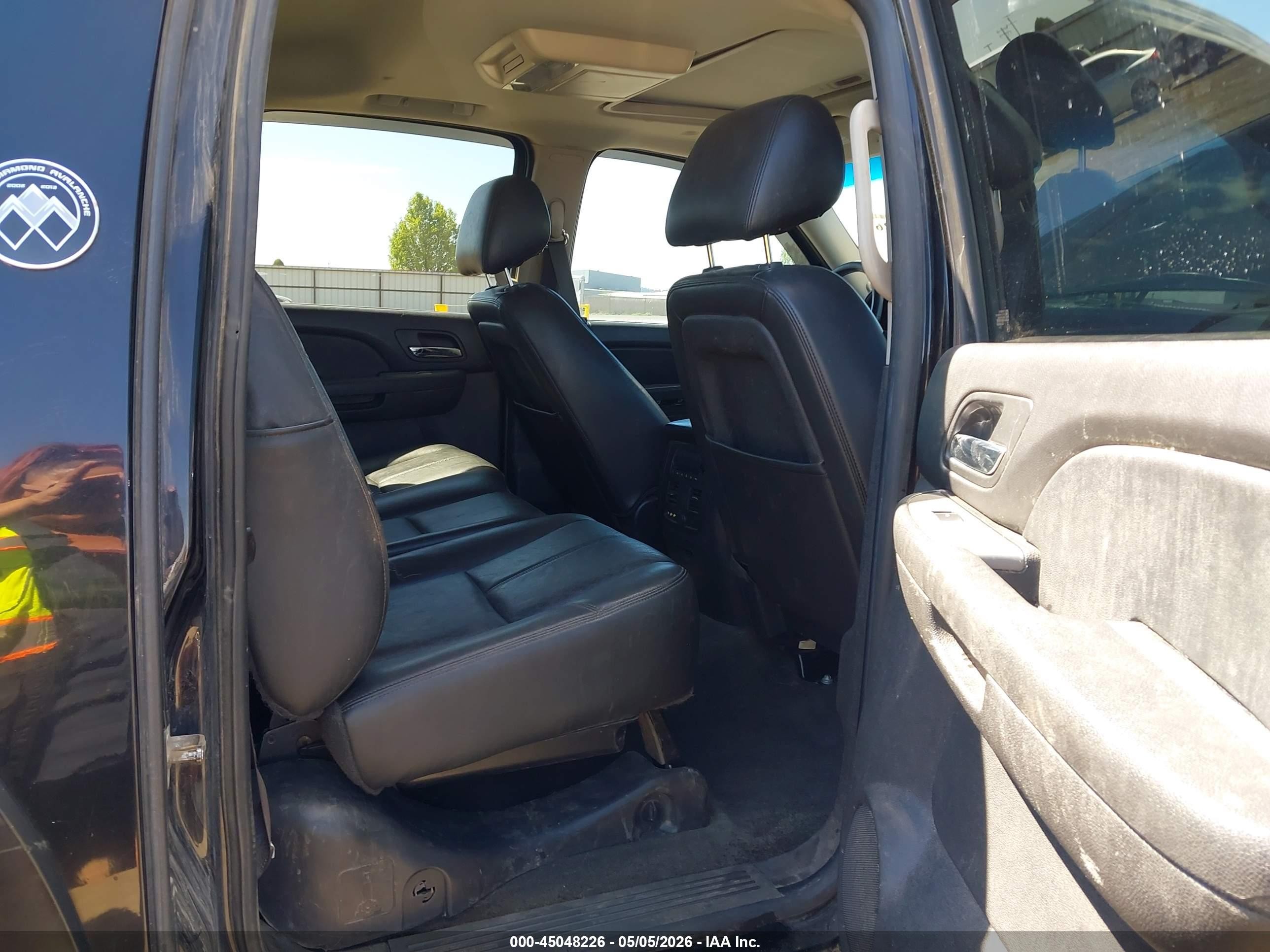 2013 Chevrolet Avalanche Lt Black vin: 3GNTKFE72DG266029
