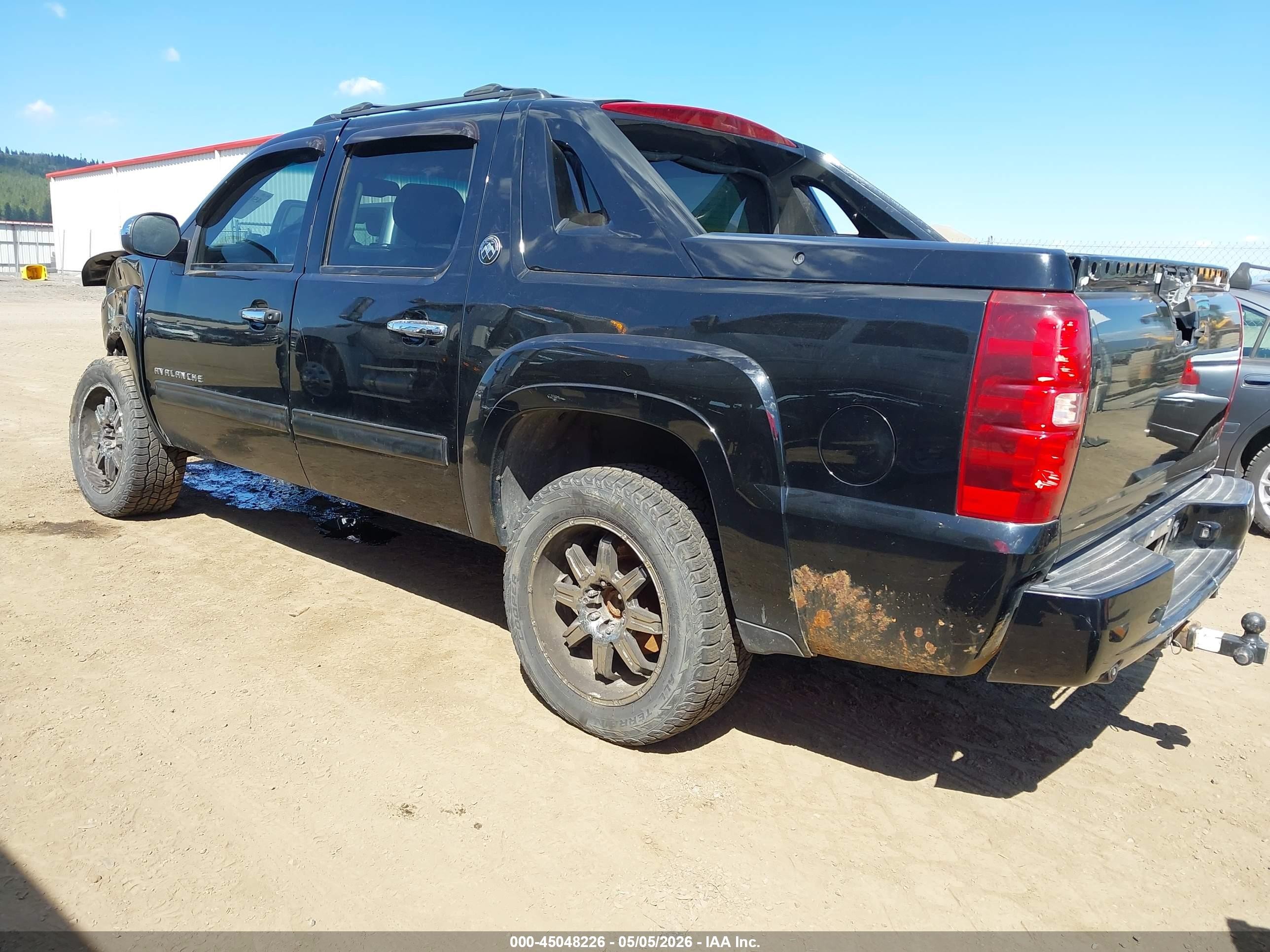 2013 Chevrolet Avalanche Lt Black vin: 3GNTKFE72DG266029