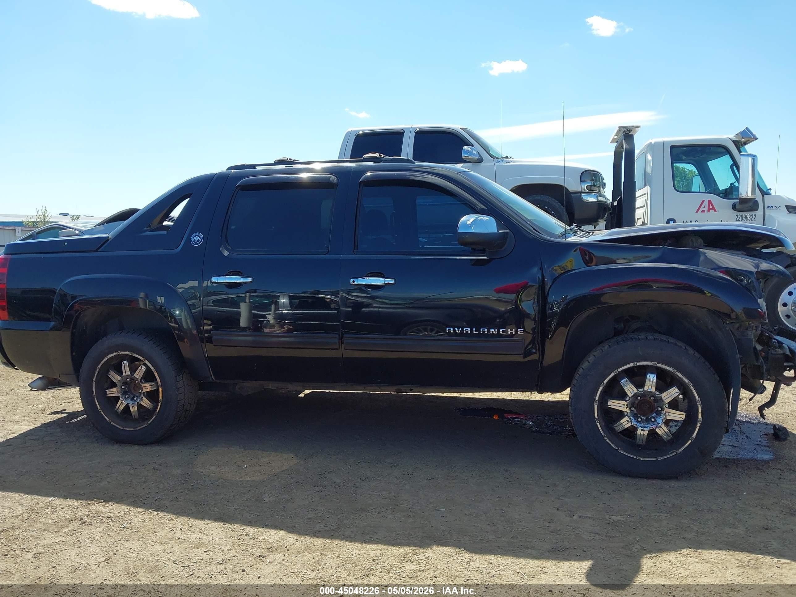 2013 Chevrolet Avalanche Lt Black vin: 3GNTKFE72DG266029