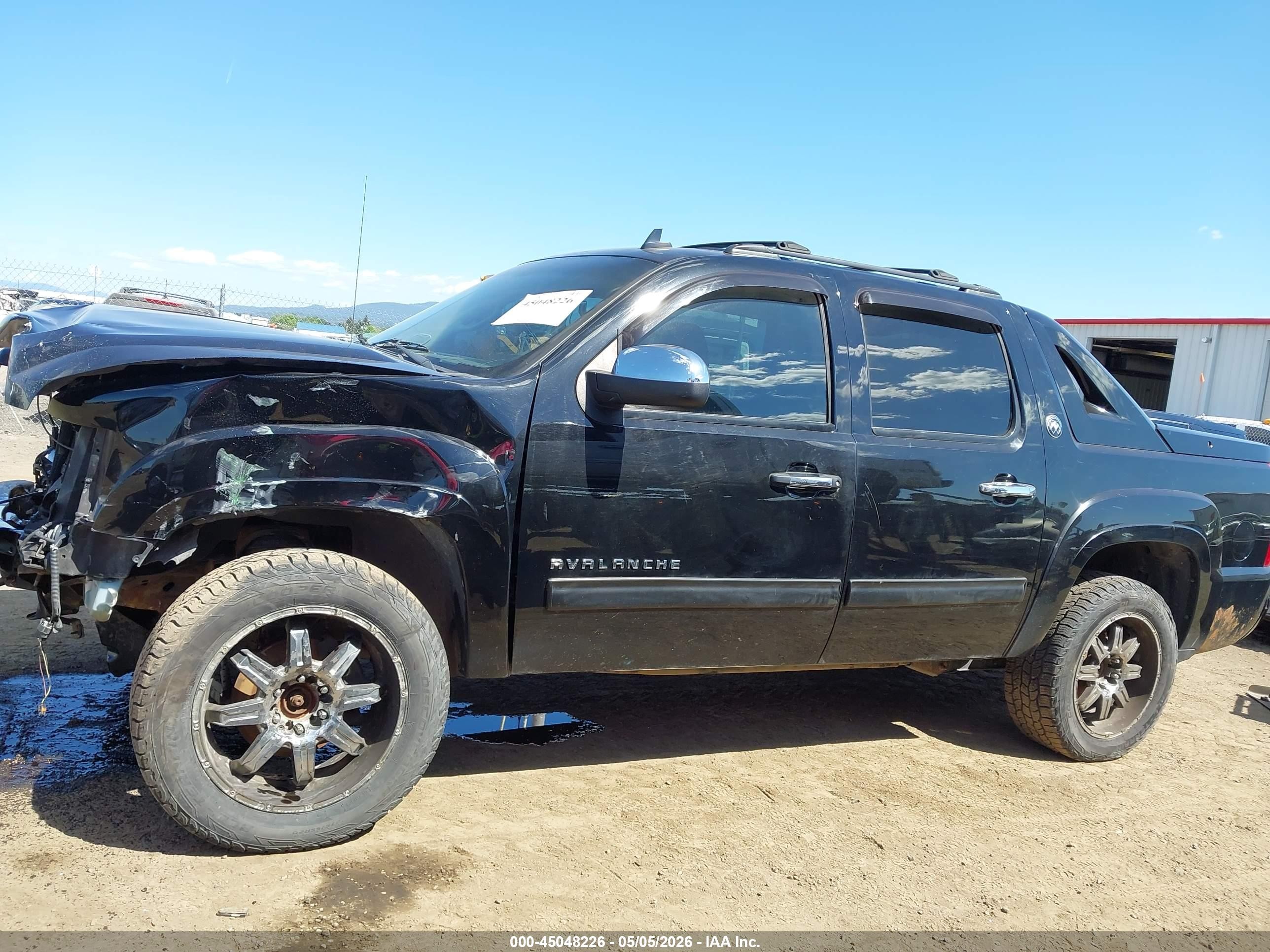 2013 Chevrolet Avalanche Lt Black vin: 3GNTKFE72DG266029