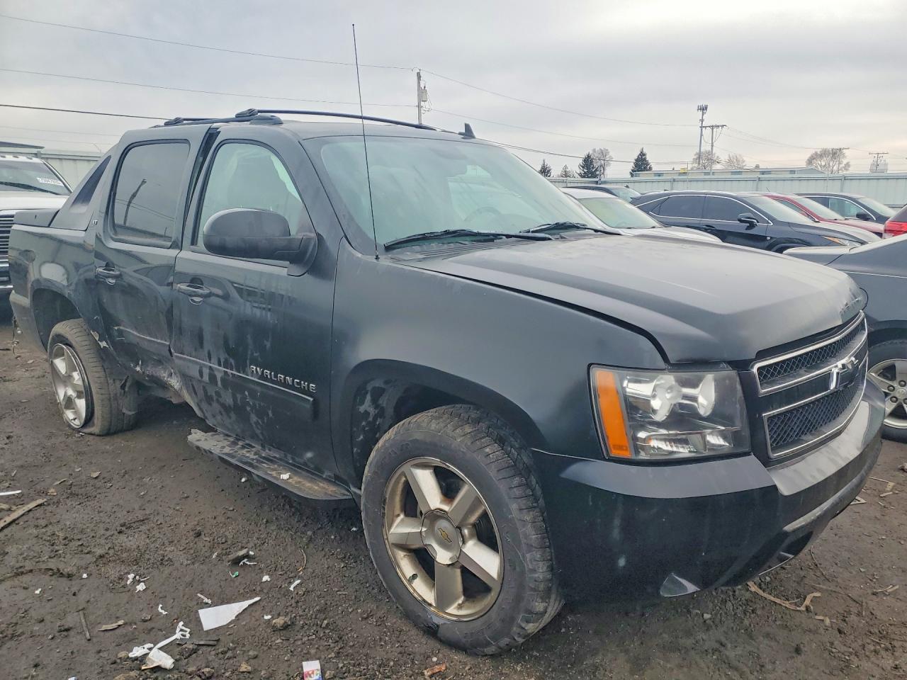 2012 Chevrolet Avalanche Lt Black vin: 3GNTKFE73CG113349