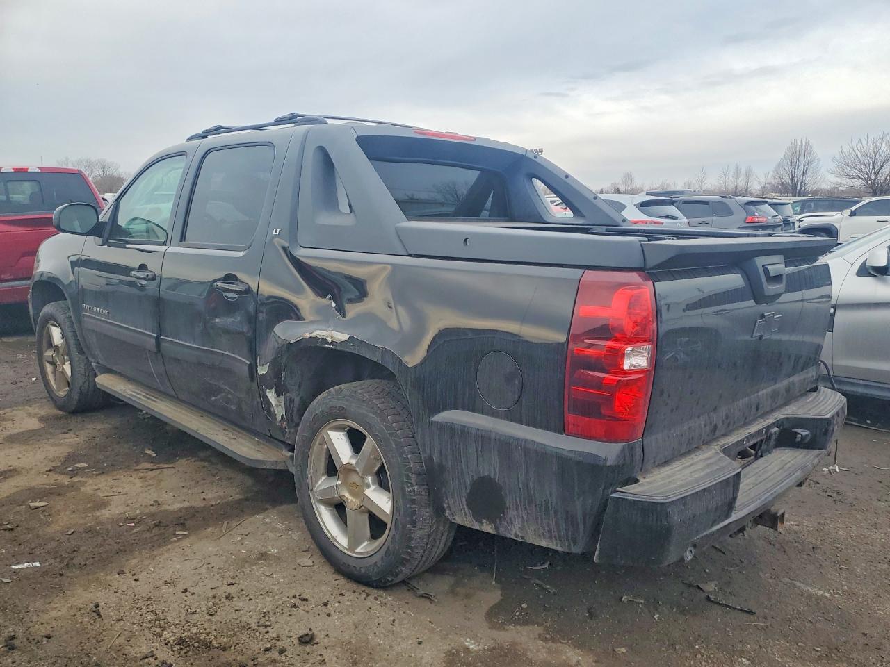 2012 Chevrolet Avalanche Lt Black vin: 3GNTKFE73CG113349