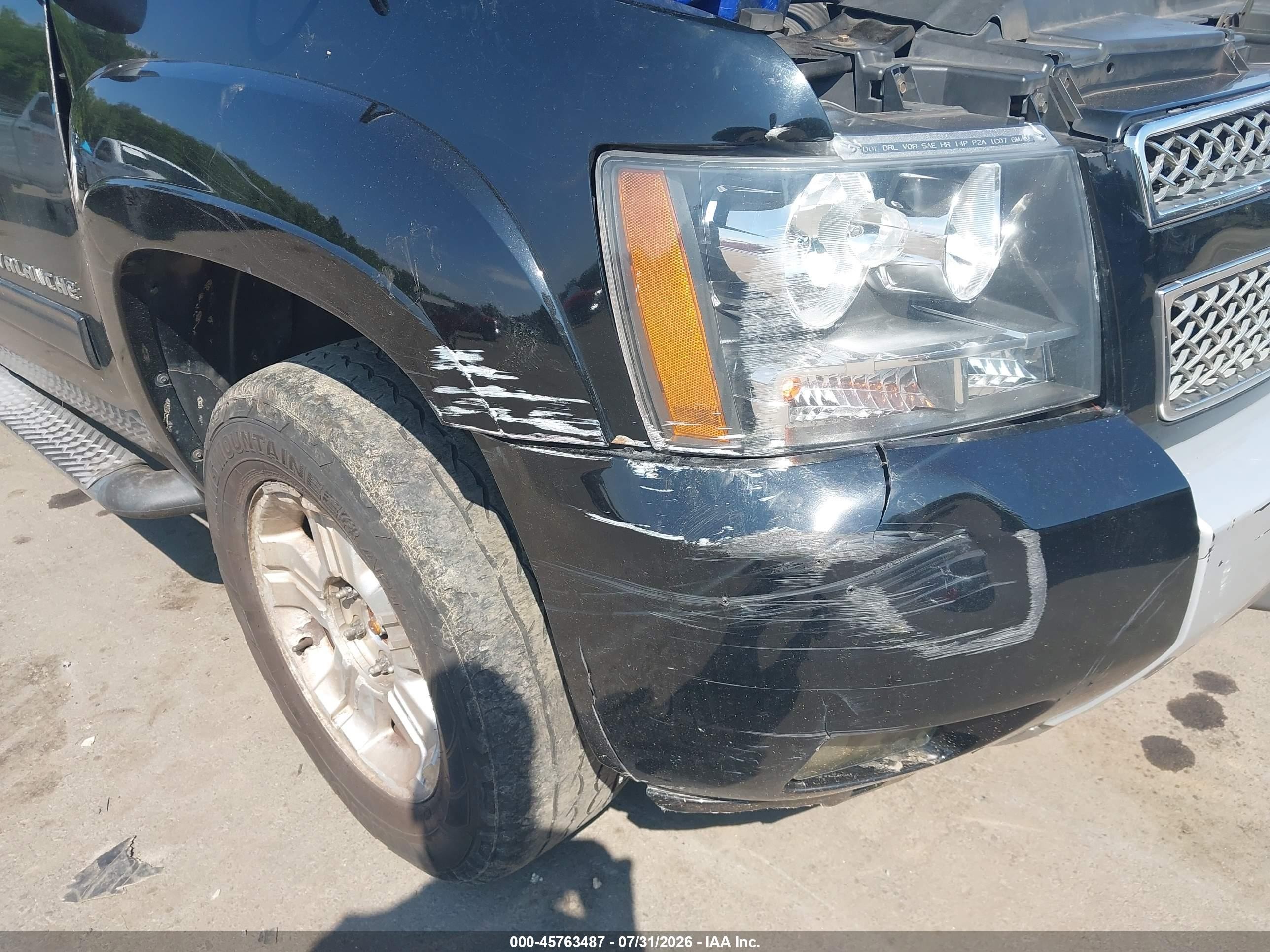 2012 Chevrolet Avalanche Lt Черный vin: 3GNTKFE73CG164706